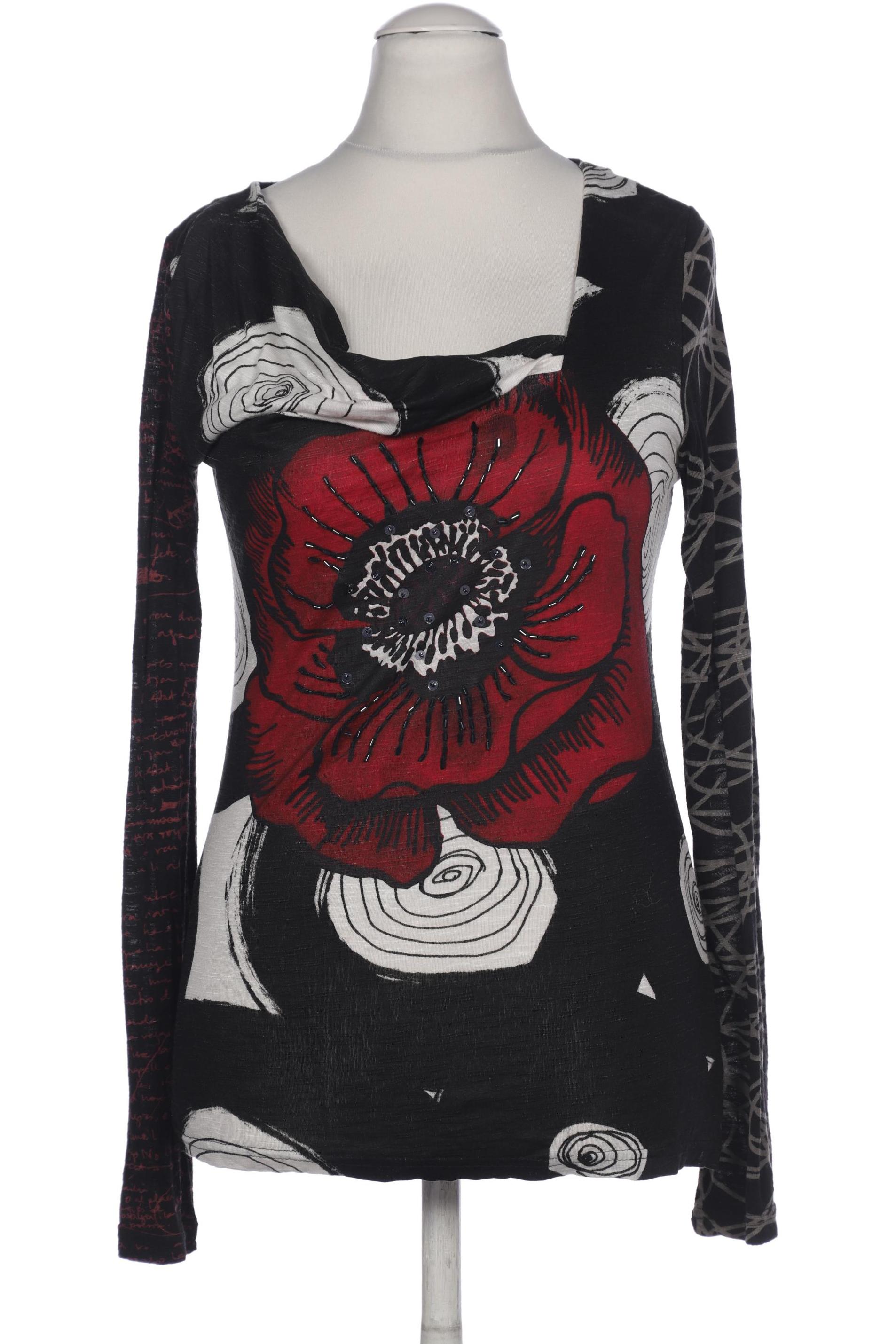 

Desigual Damen Langarmshirt, schwarz, Gr. 36