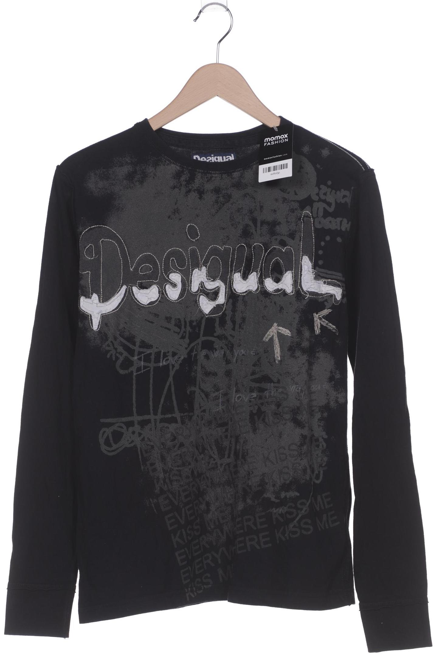 

Desigual Damen Langarmshirt, schwarz, Gr. 36