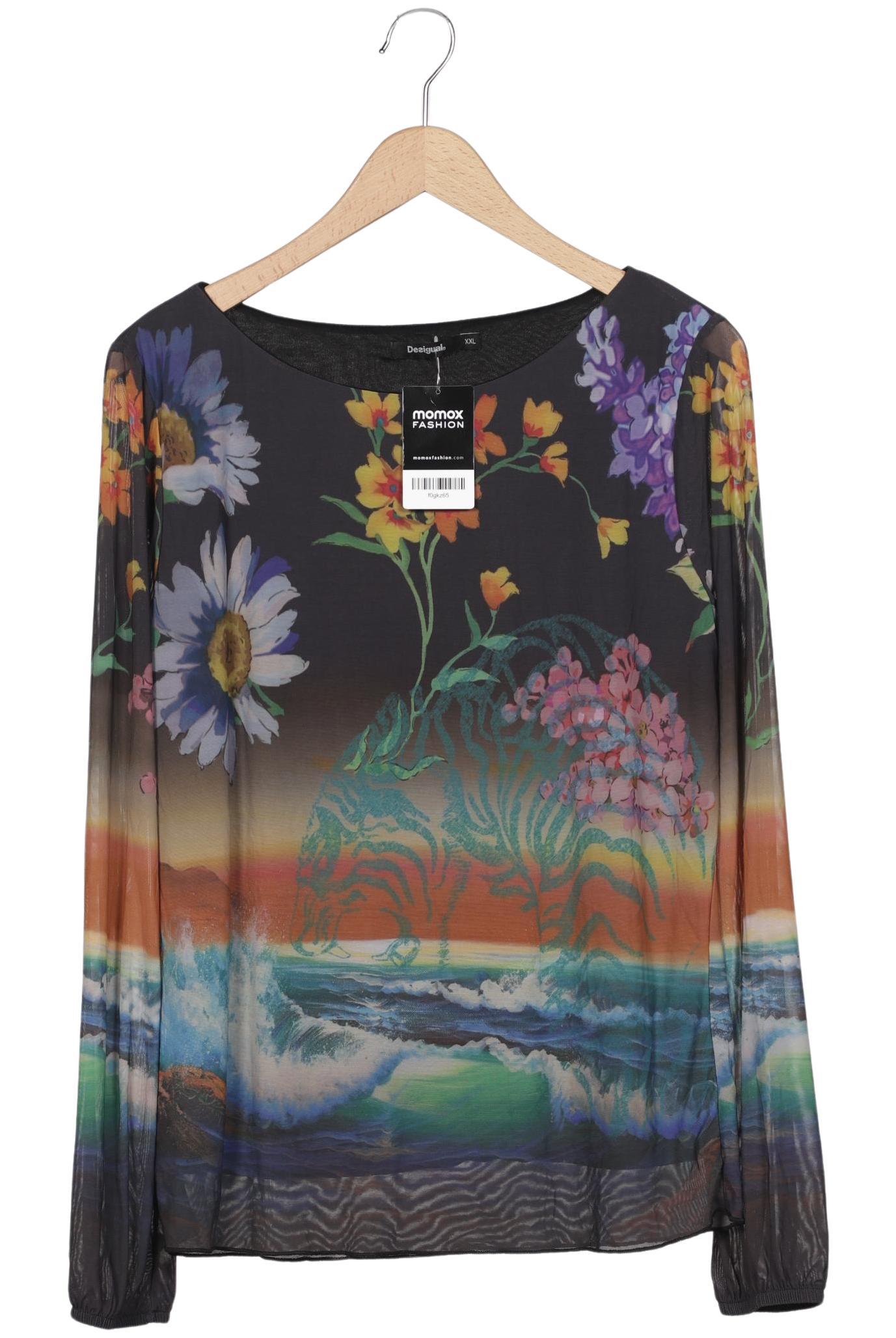 

Desigual Damen Langarmshirt, schwarz, Gr. 46