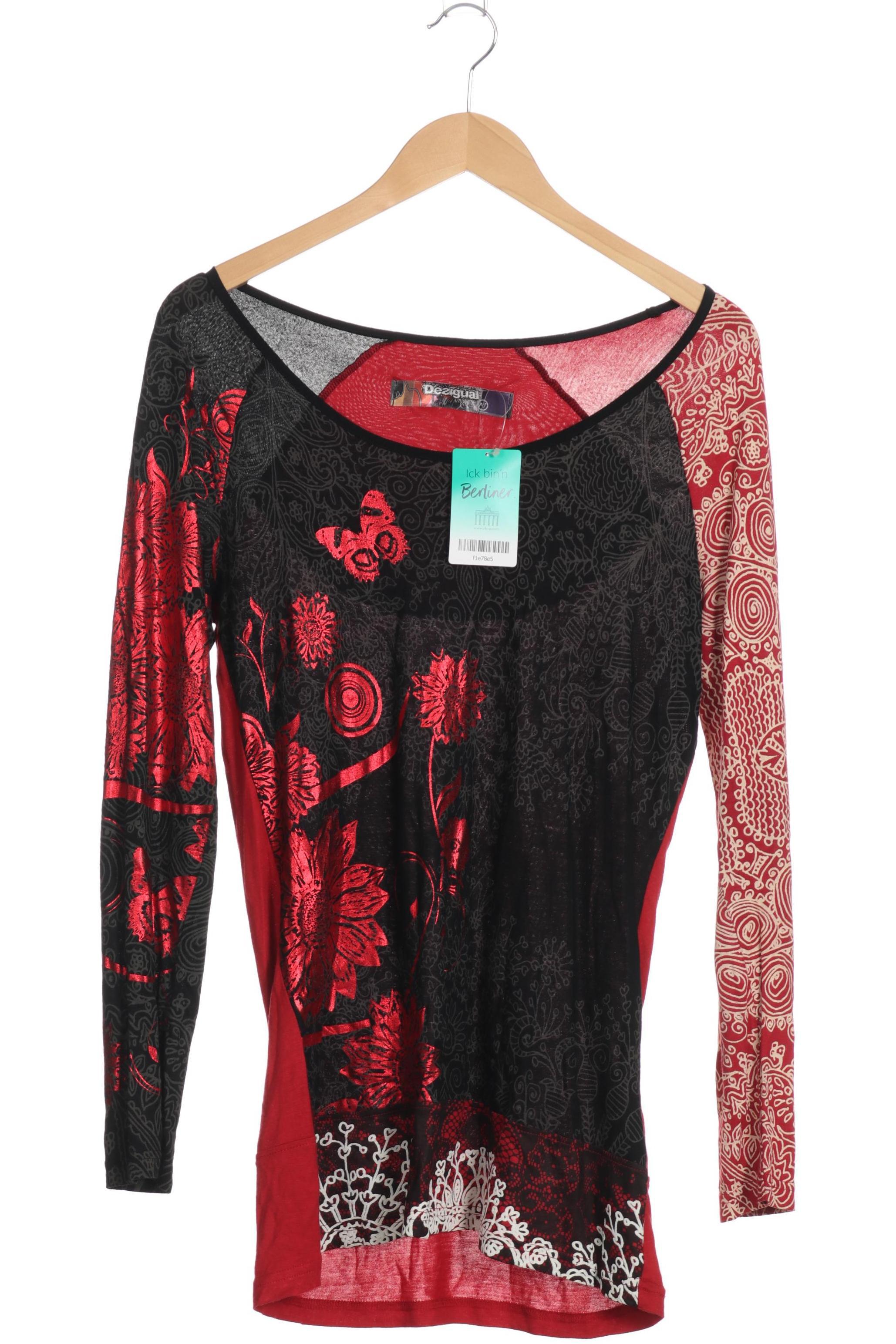

Desigual Damen Langarmshirt, mehrfarbig, Gr.