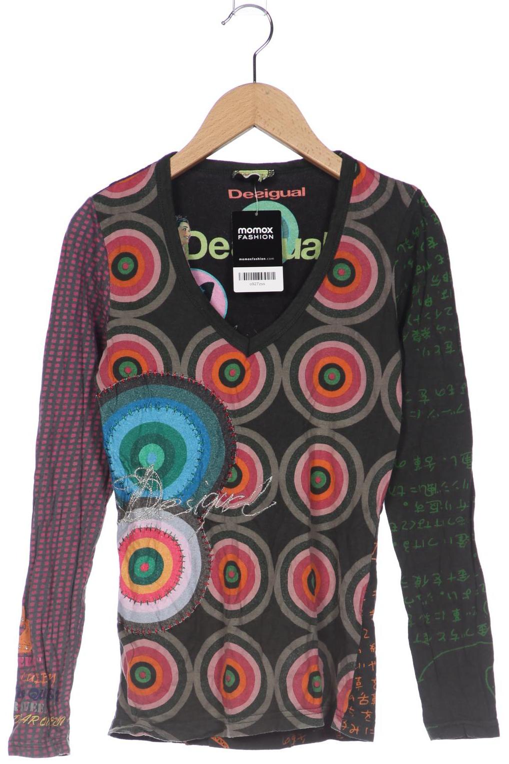 

Desigual Damen Langarmshirt, grau, Gr. 36