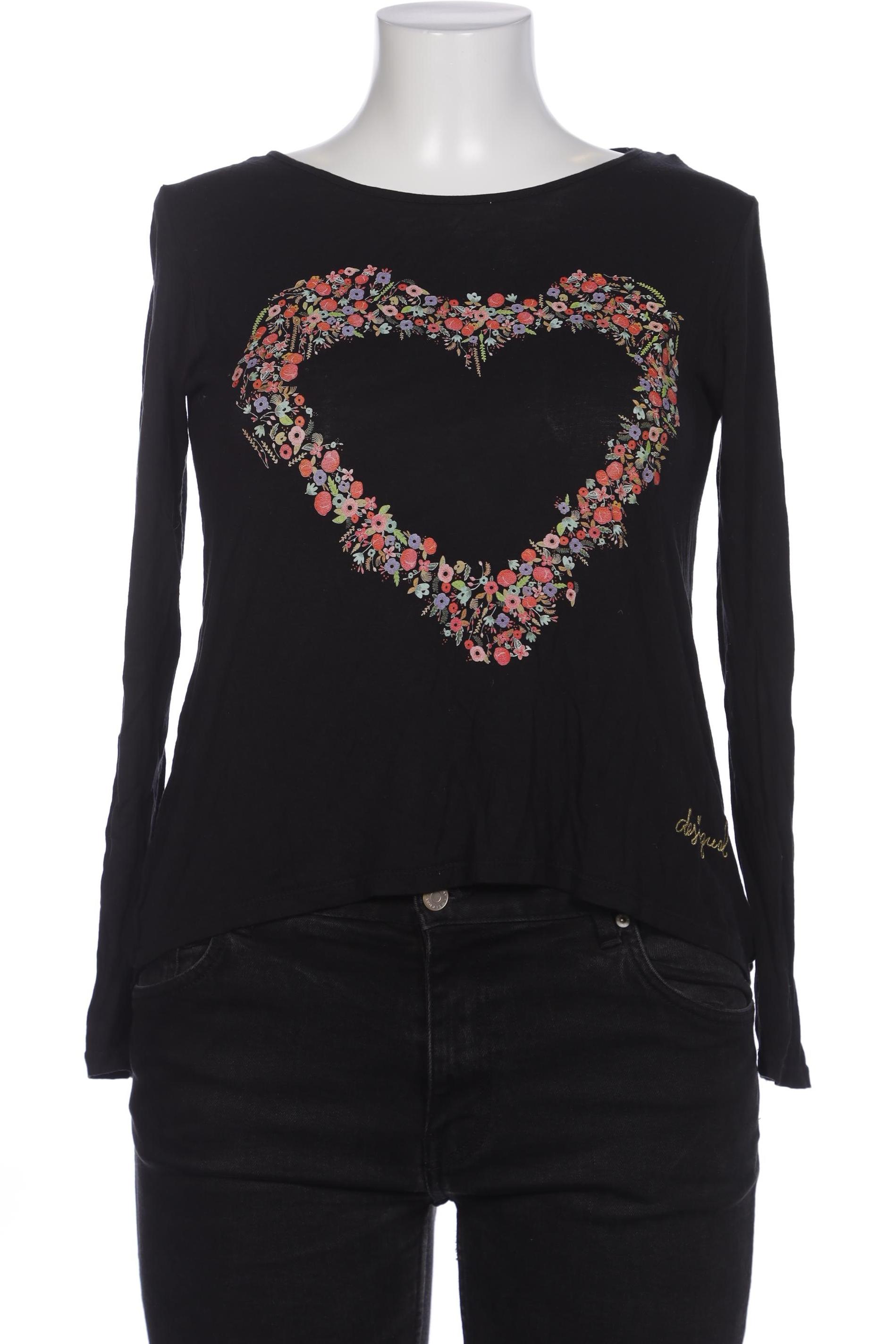 

Desigual Damen Langarmshirt, schwarz, Gr. 42