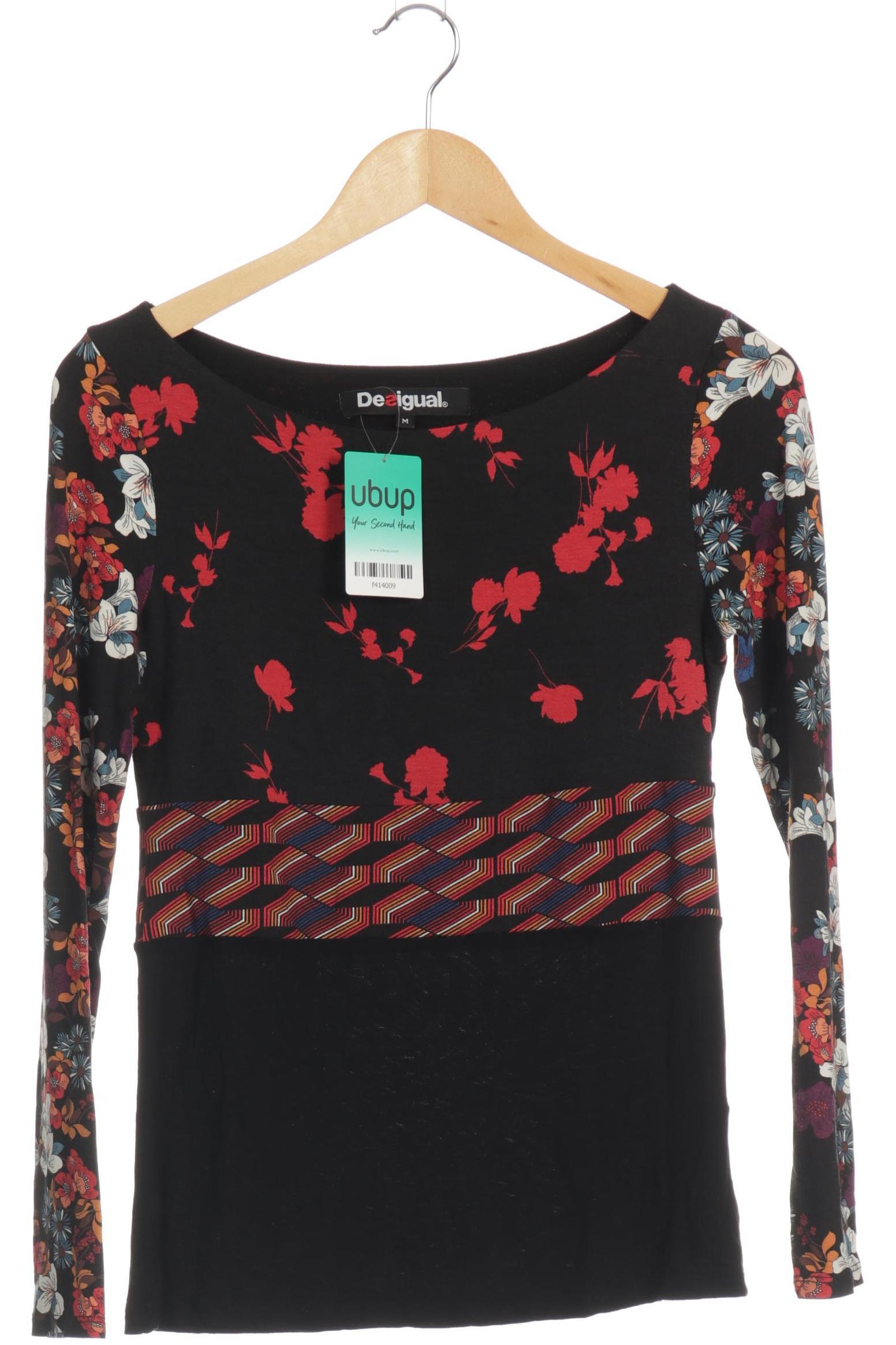 

Desigual Damen Langarmshirt, schwarz, Gr.