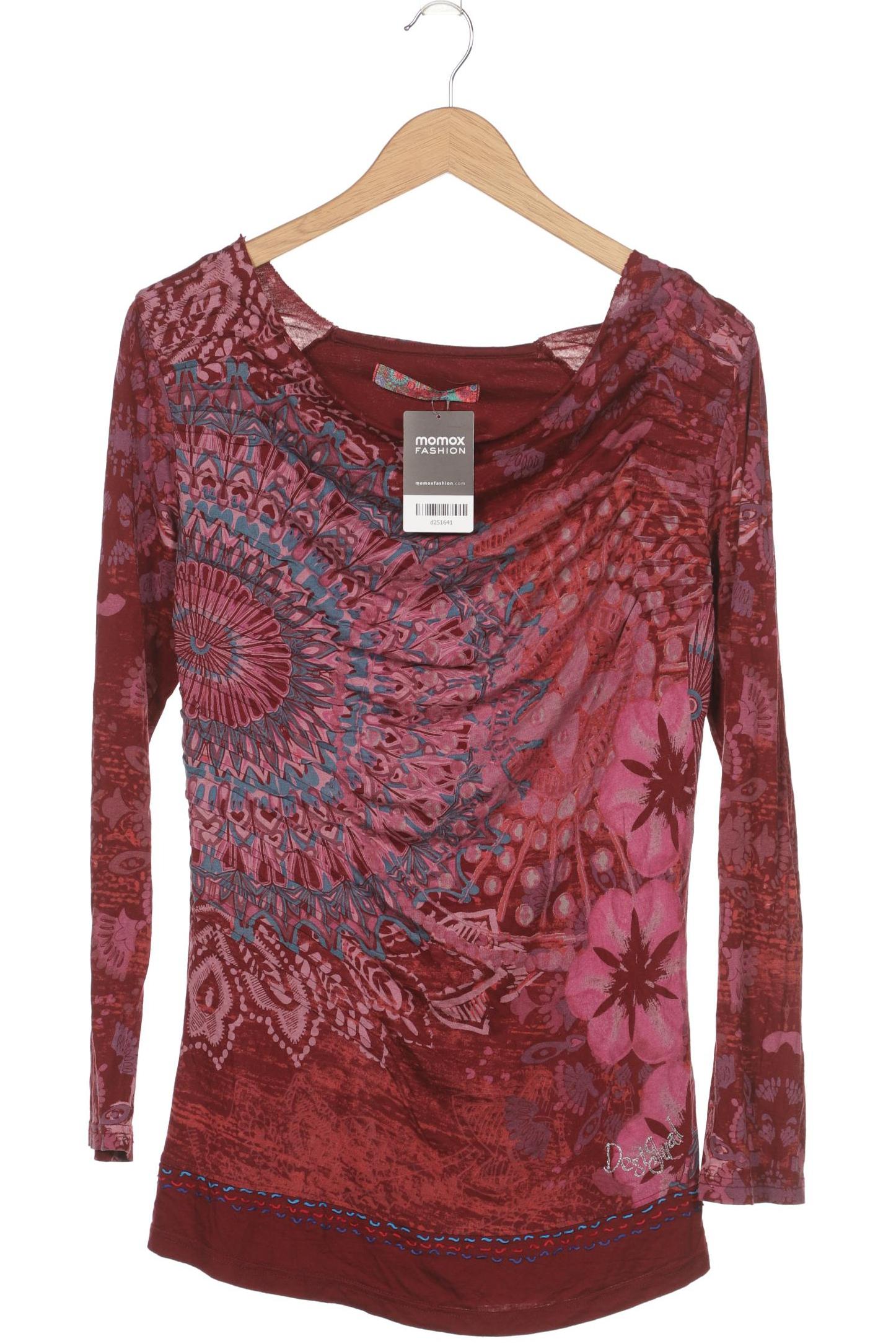 

Desigual Damen Langarmshirt, rot, Gr. 44