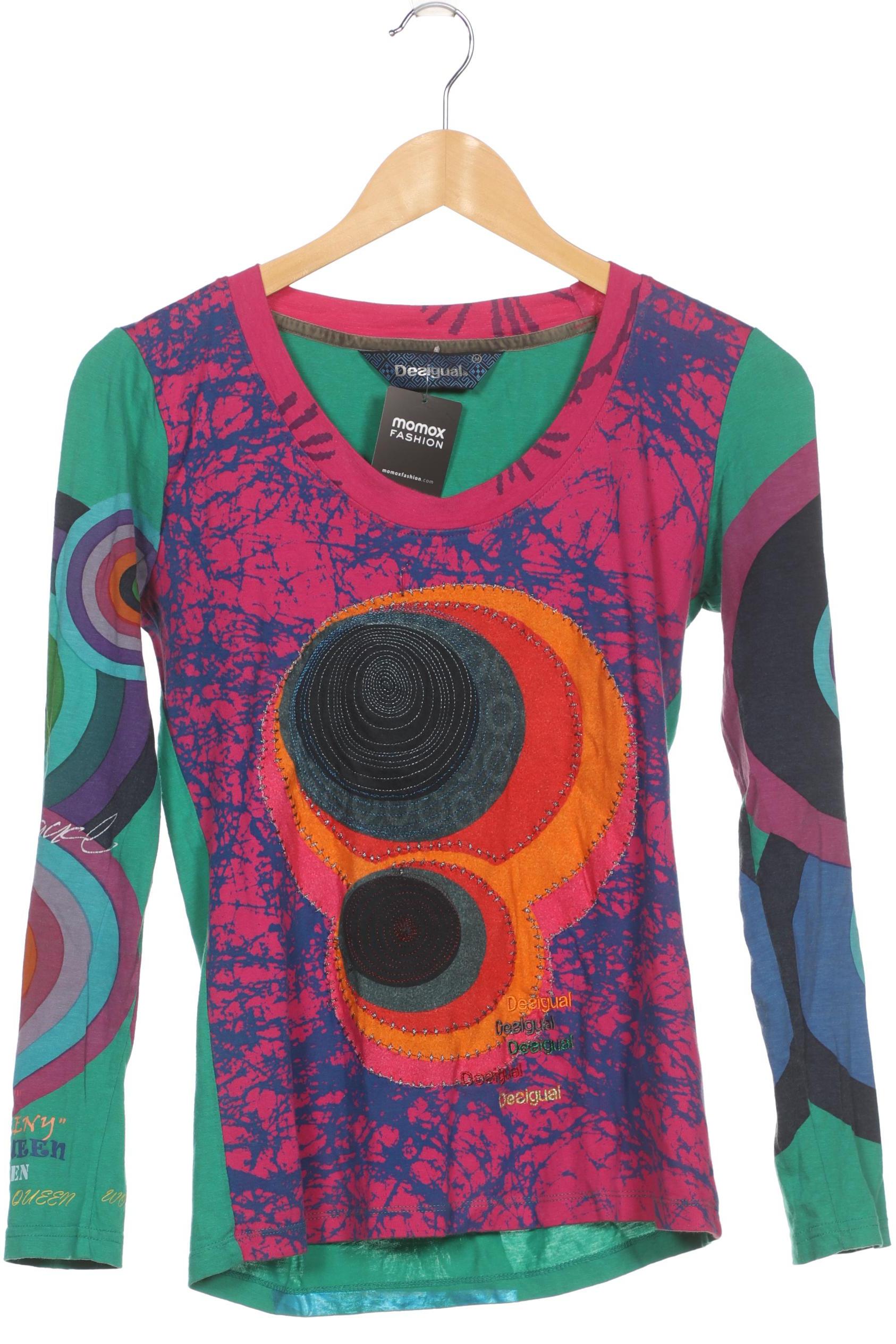 

Desigual Damen Langarmshirt, mehrfarbig, Gr. 38