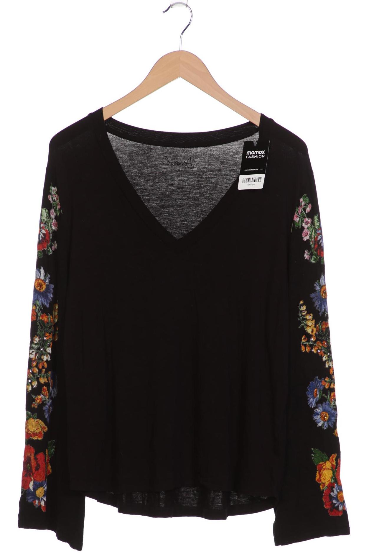 

Desigual Damen Langarmshirt, schwarz, Gr. 44