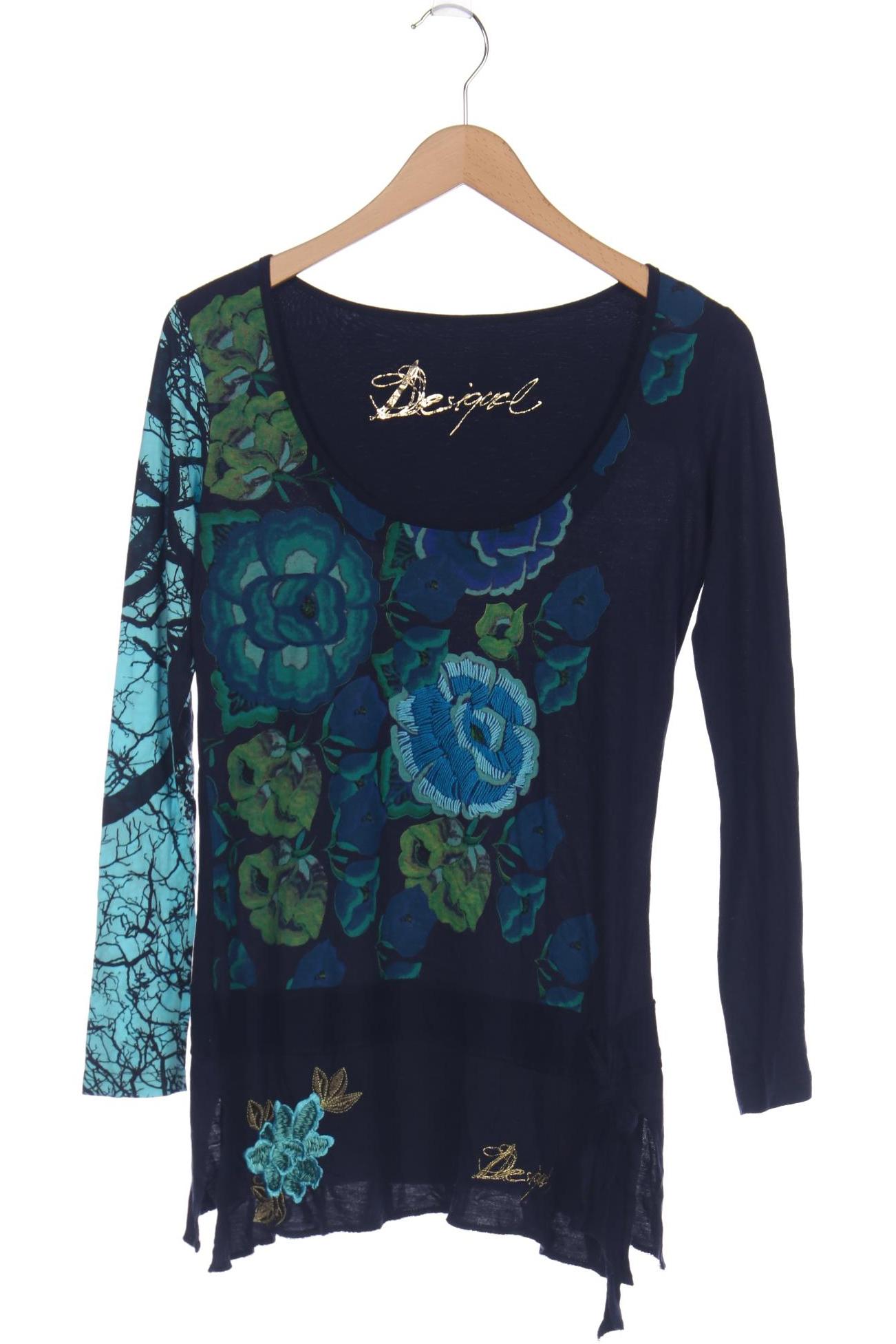 

Desigual Damen Langarmshirt, marineblau