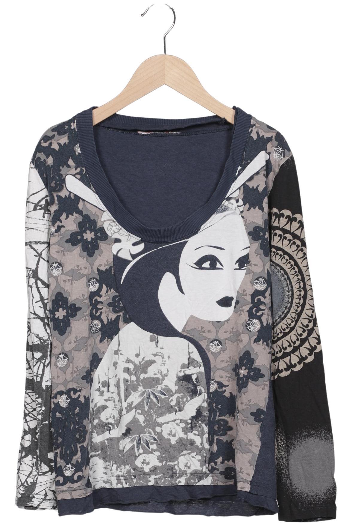 

Desigual Damen Langarmshirt, mehrfarbig, Gr. 42