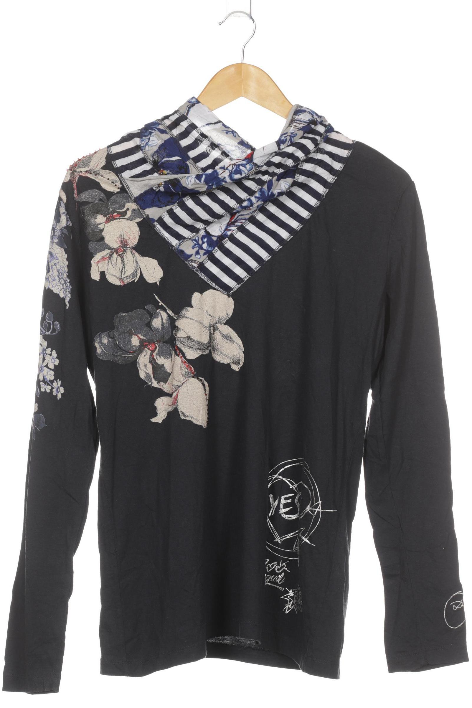 

Desigual Damen Langarmshirt, blau, Gr.