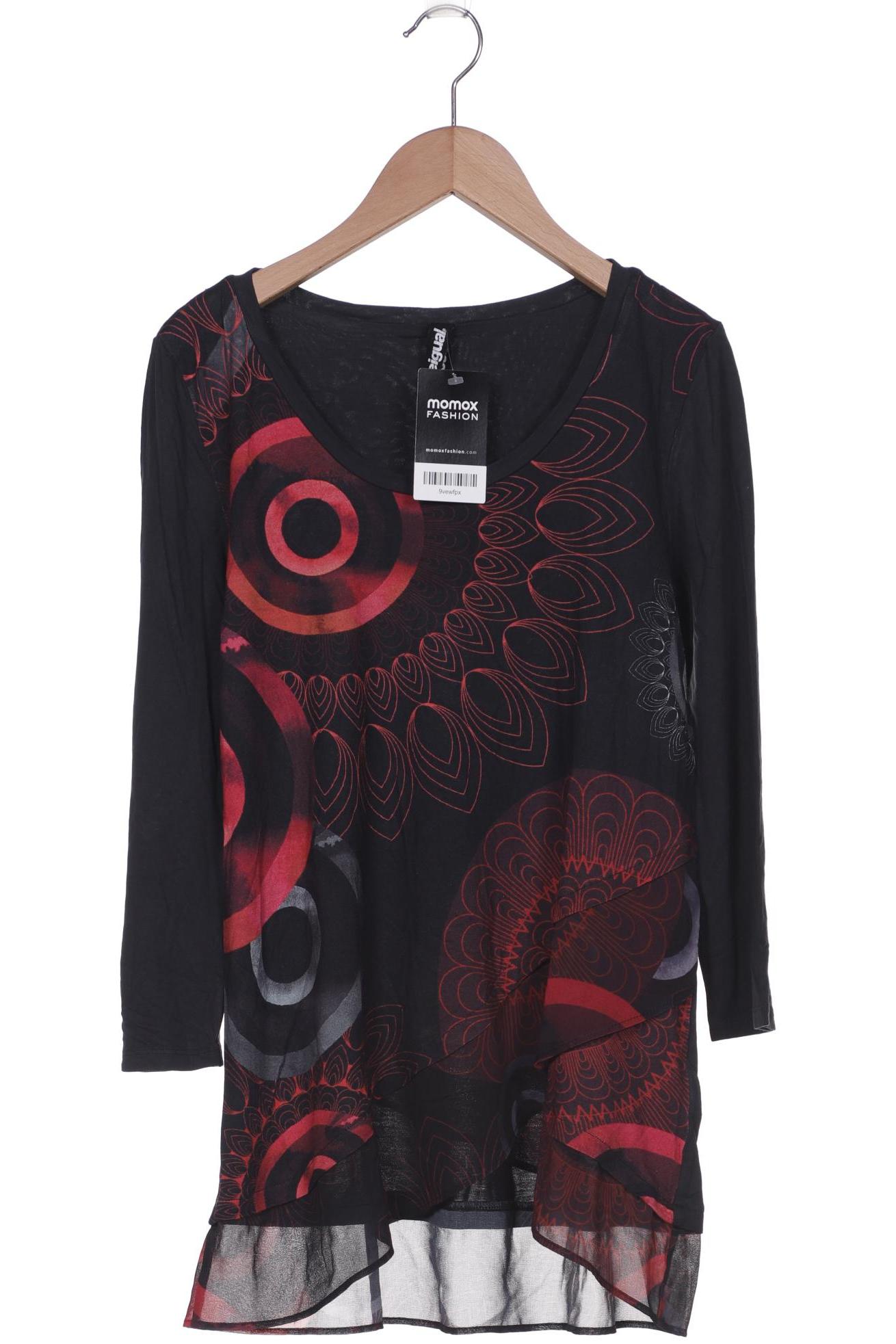 

Desigual Damen Langarmshirt, schwarz, Gr. 36