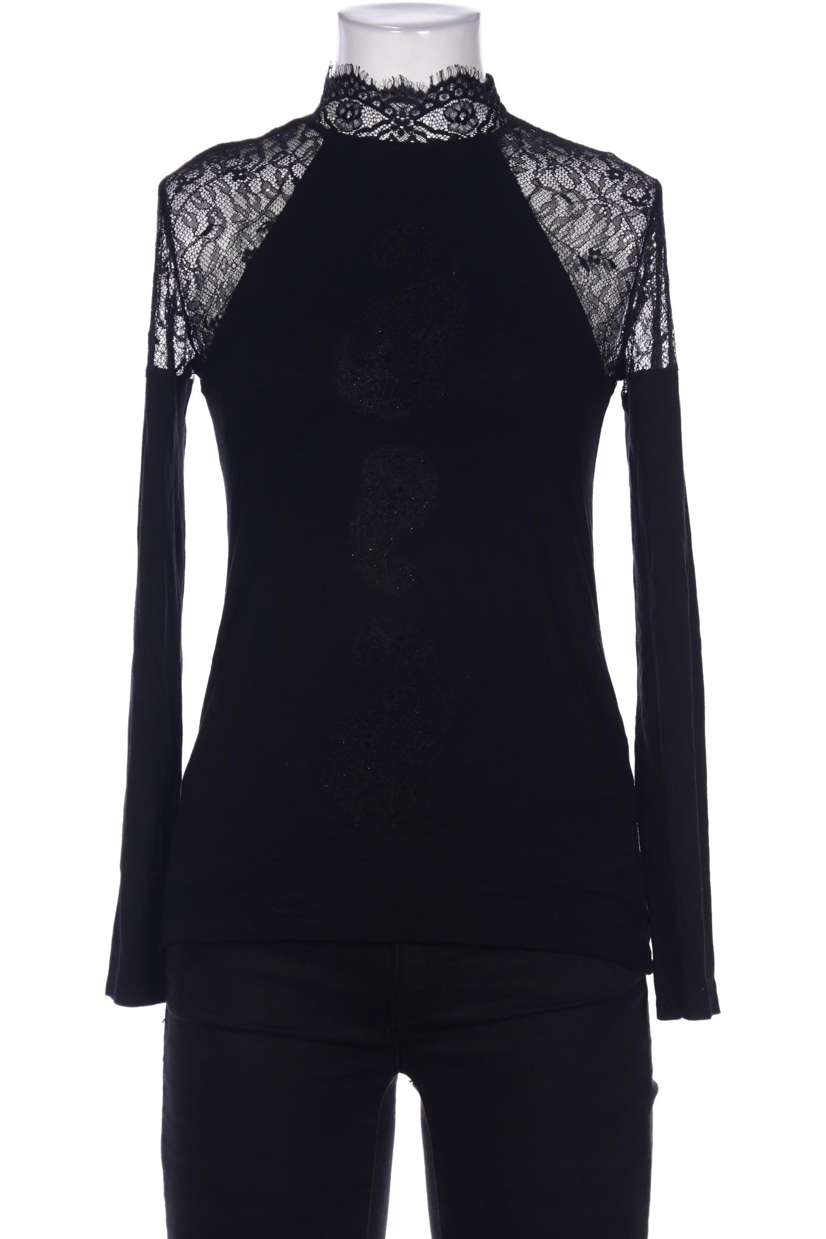 

Desigual Damen Langarmshirt, schwarz, Gr. 36