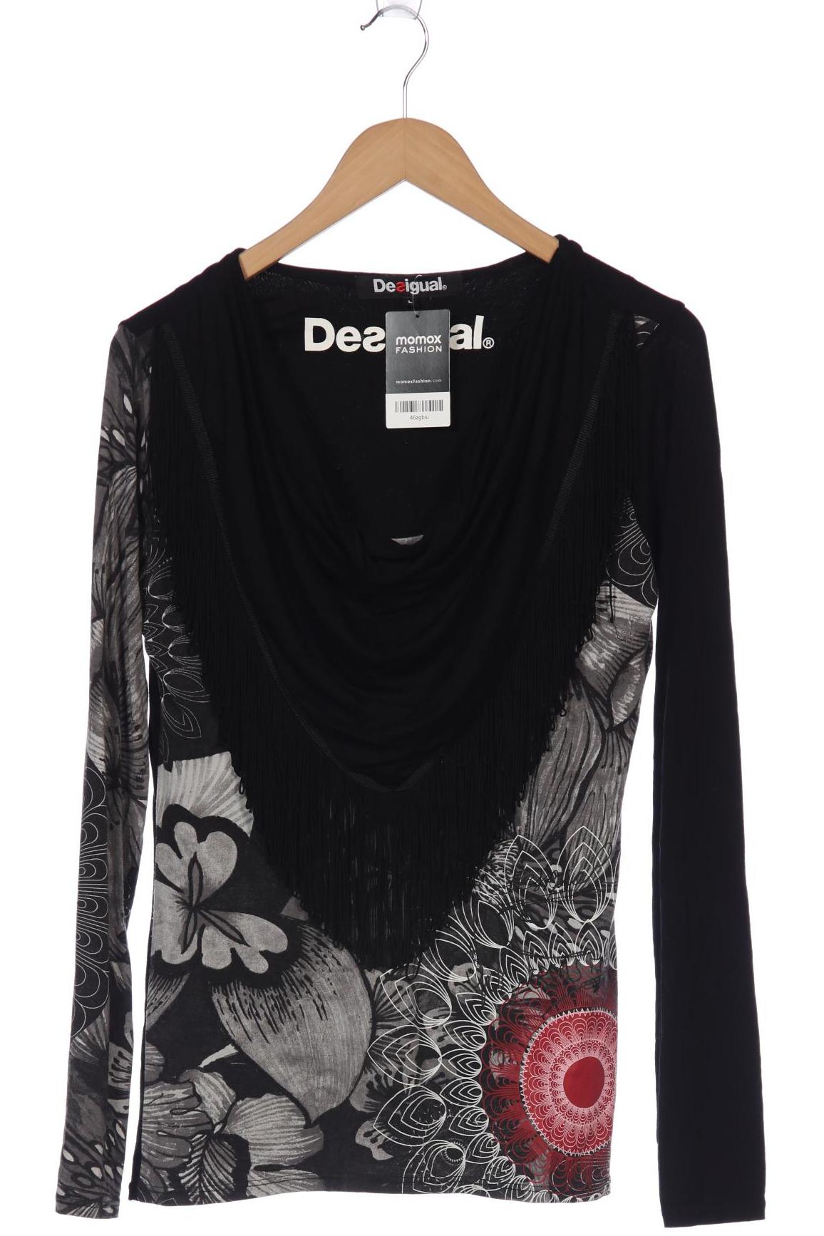 

Desigual Damen Langarmshirt, schwarz, Gr. 42