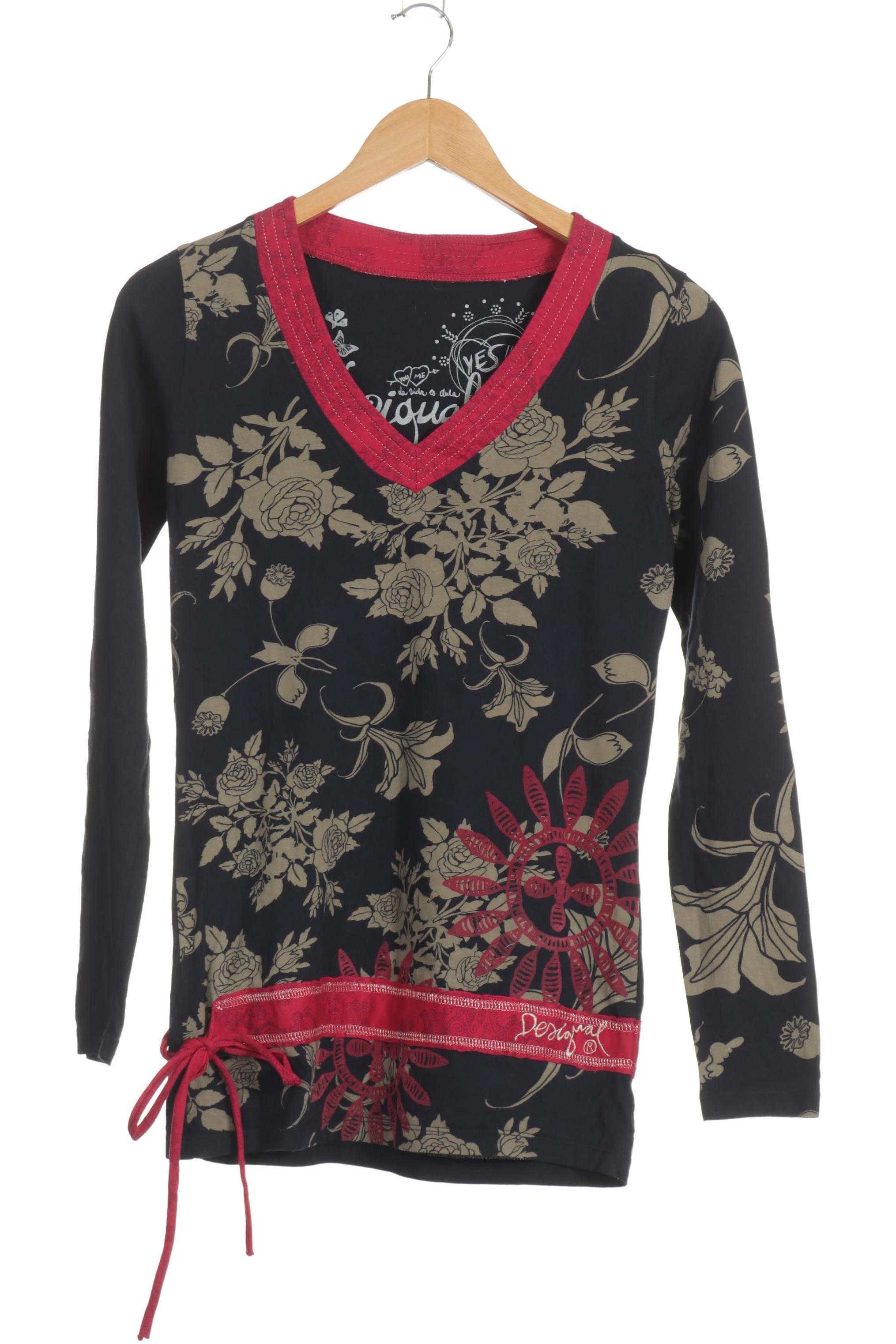 

Desigual Damen Langarmshirt, blau, Gr.