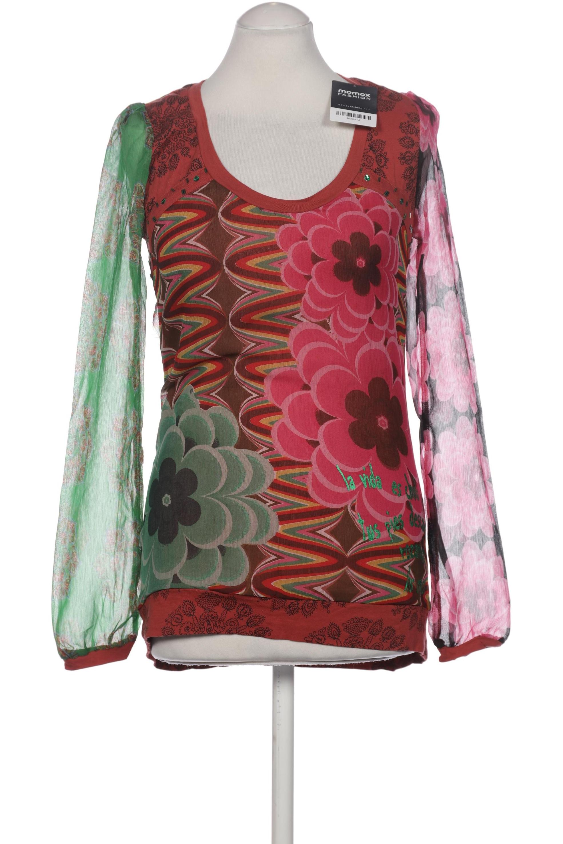 

Desigual Damen Langarmshirt, mehrfarbig, Gr. 38