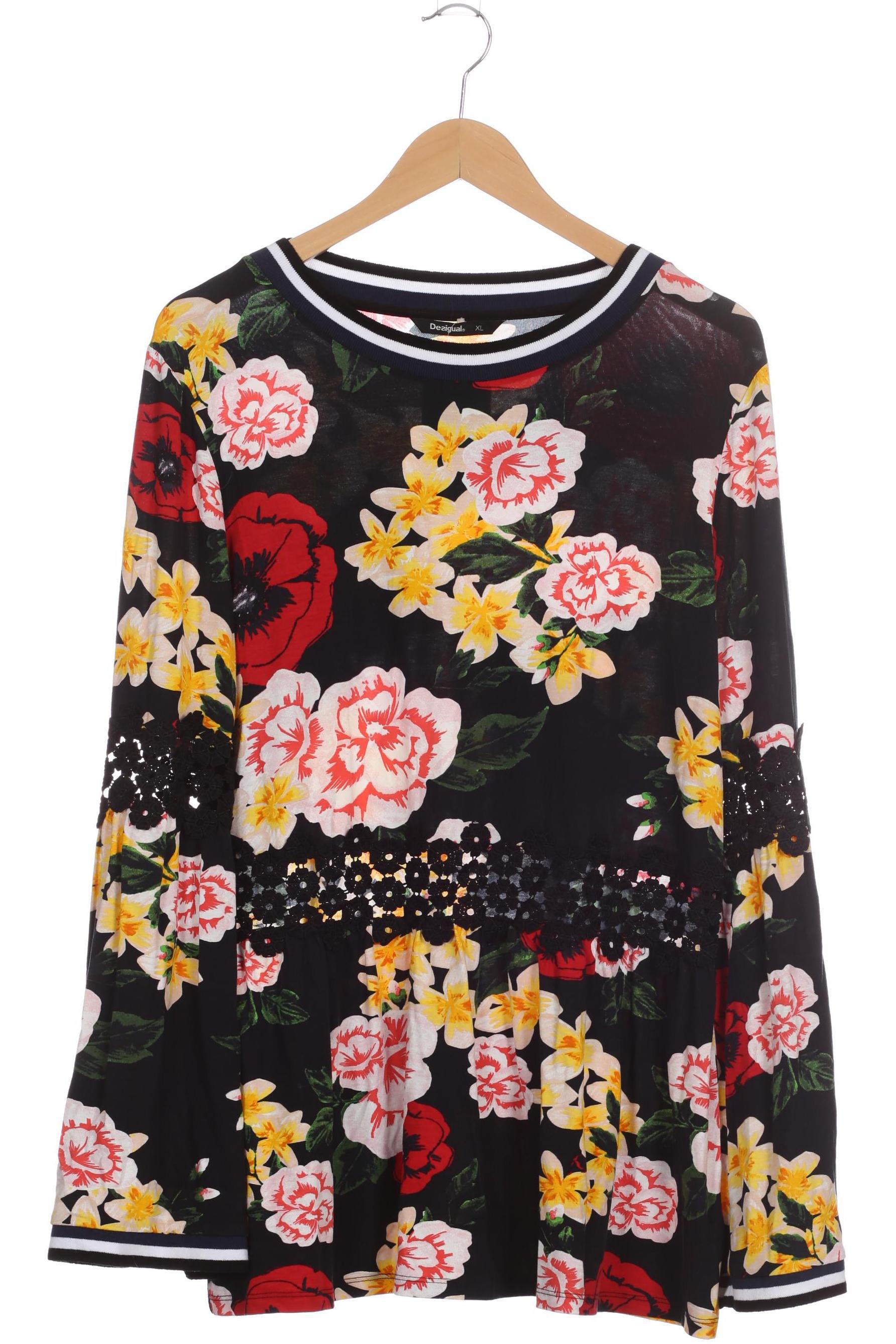 

Desigual Damen Langarmshirt, mehrfarbig, Gr.