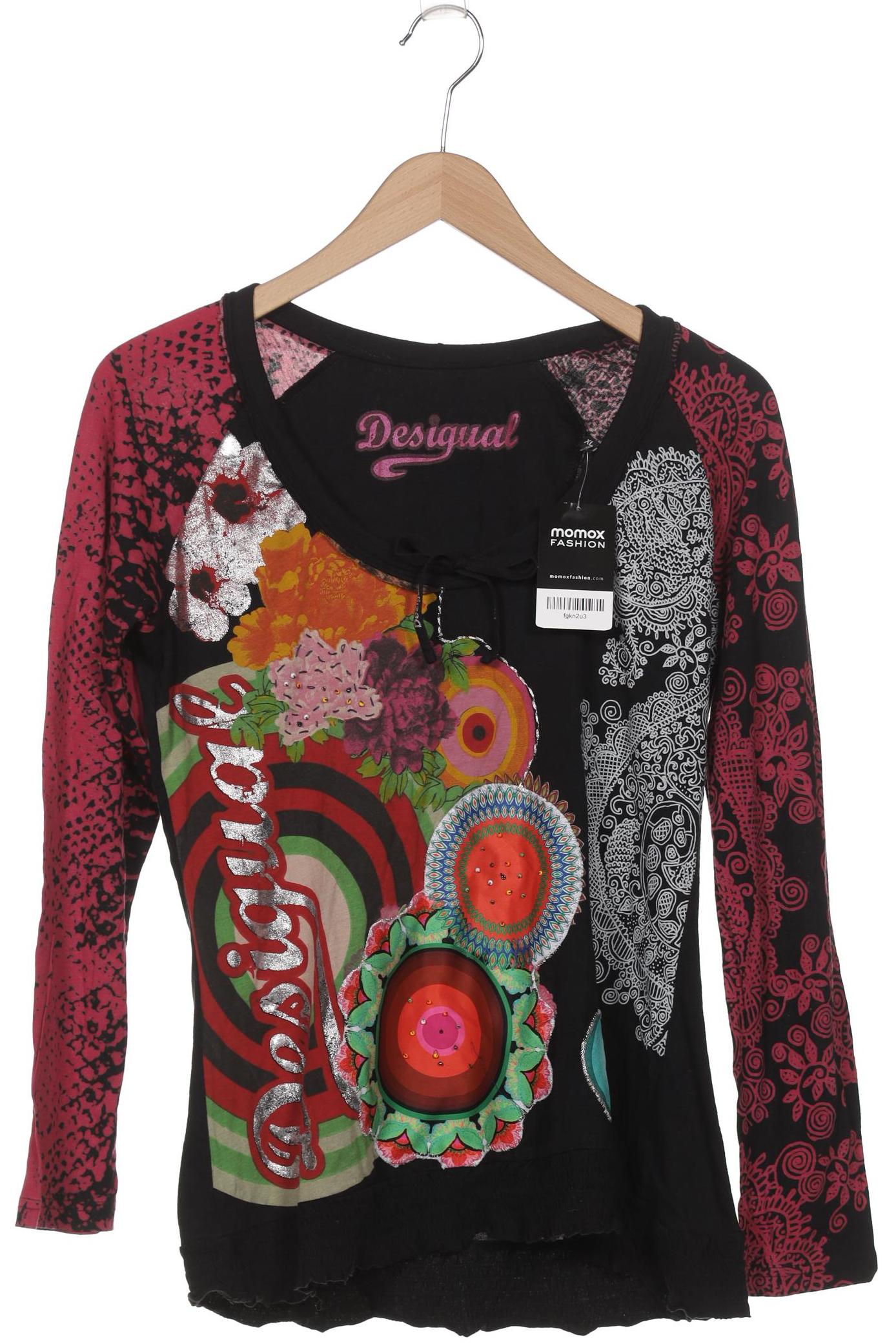 

Desigual Damen Langarmshirt, schwarz, Gr. 44