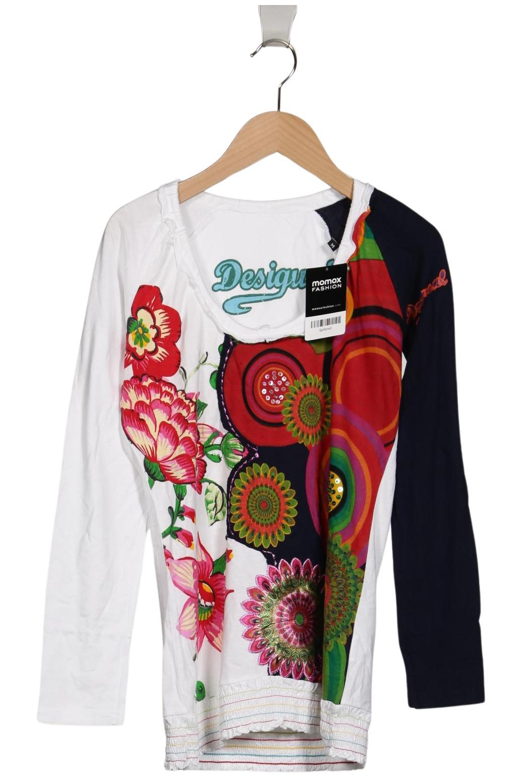 

Desigual Damen Langarmshirt, mehrfarbig, Gr. 38