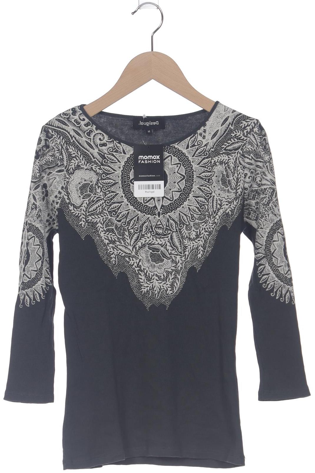 

Desigual Damen Langarmshirt, grau, Gr. 38