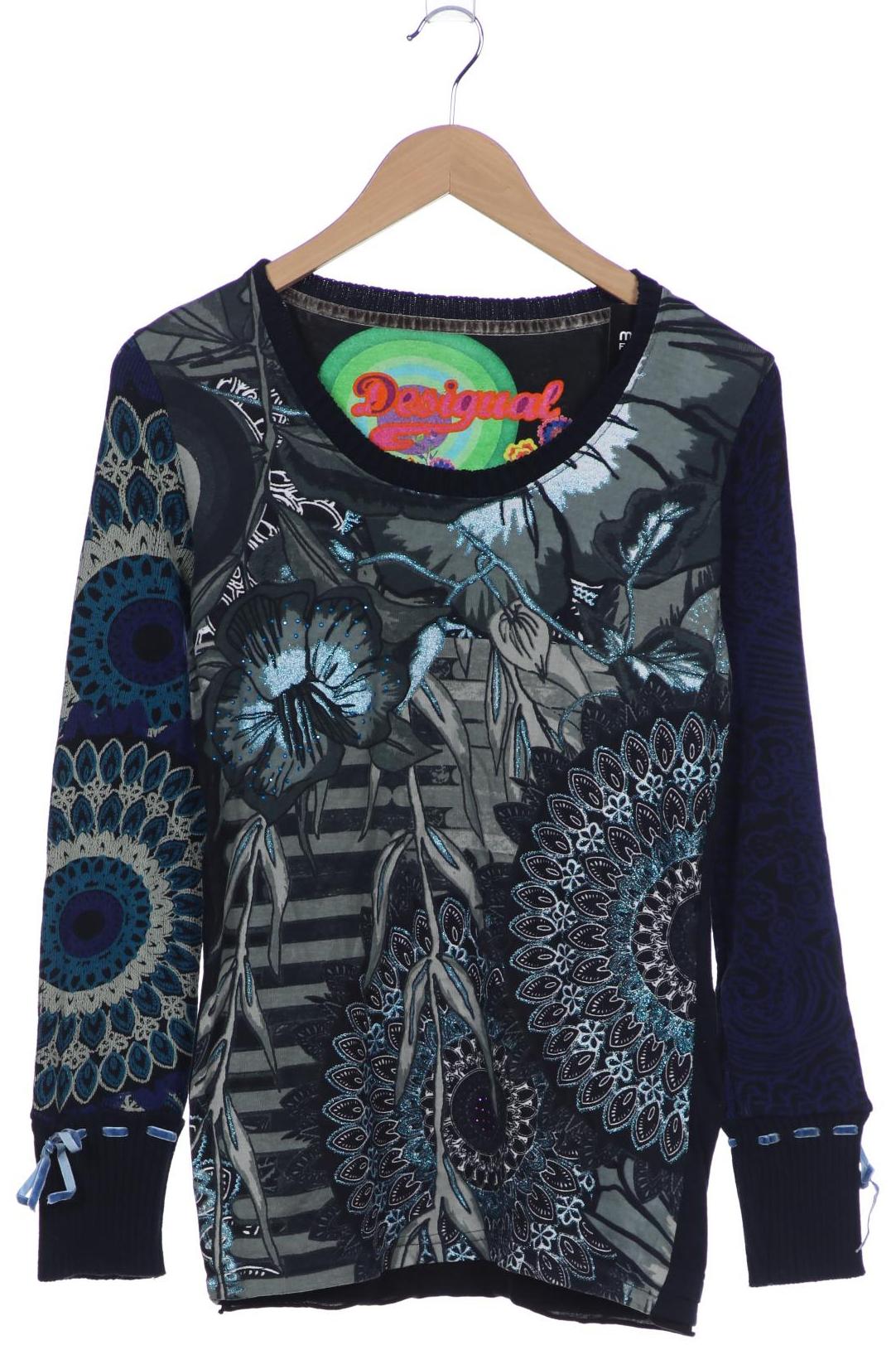 

Desigual Damen Langarmshirt, mehrfarbig, Gr. 42