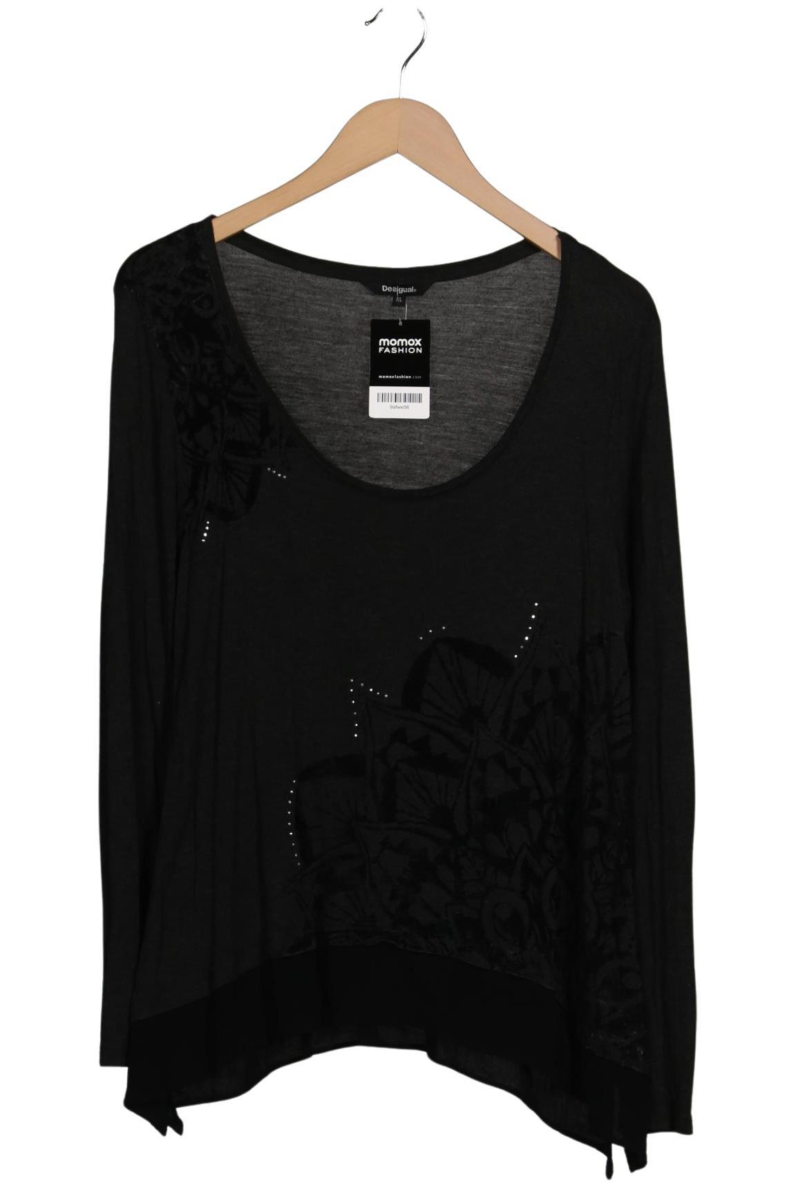 

Desigual Damen Langarmshirt, grau, Gr. 44