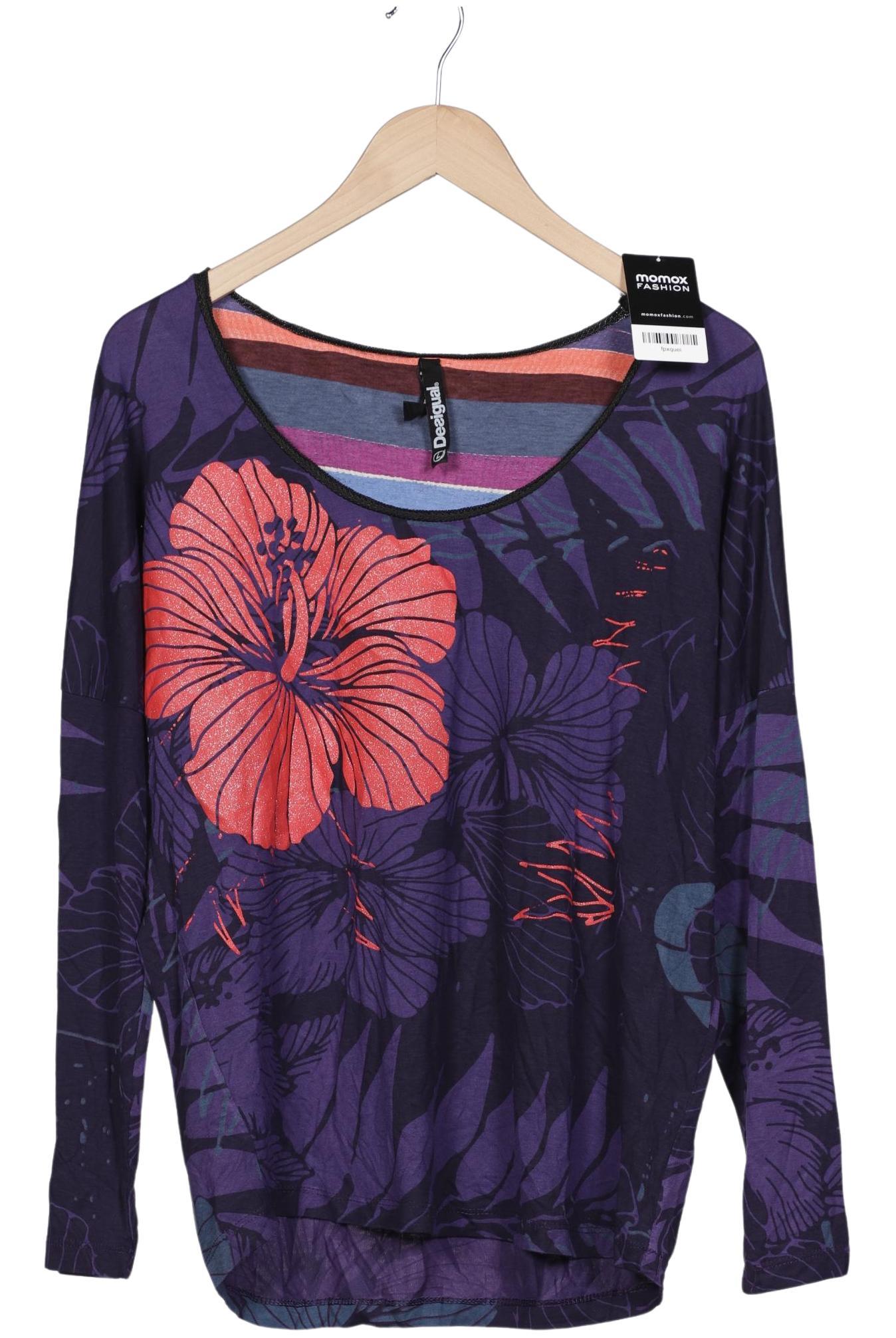 

Desigual Damen Langarmshirt, flieder, Gr. 42