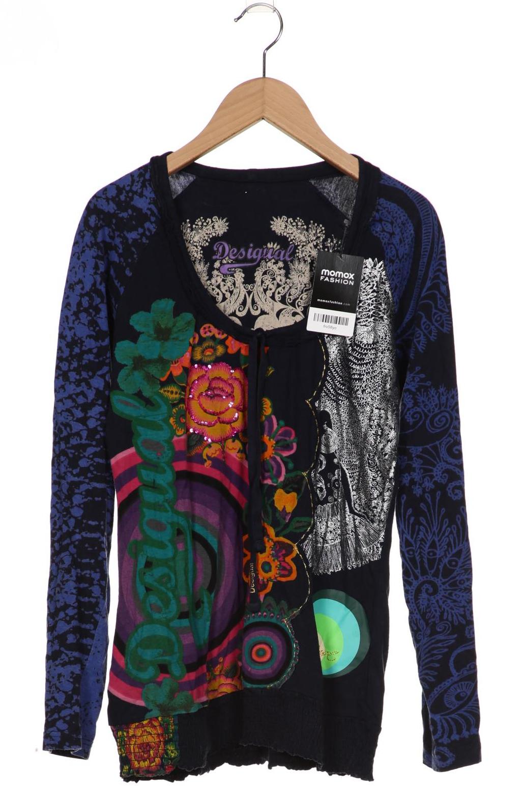 

Desigual Damen Langarmshirt, marineblau