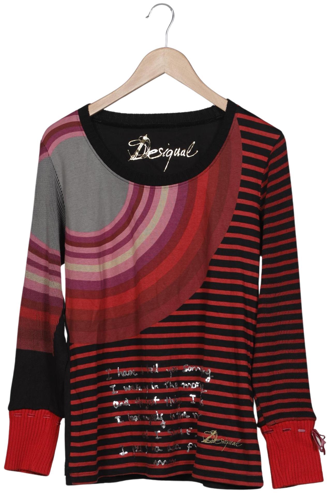 

Desigual Damen Langarmshirt, mehrfarbig, Gr. 46