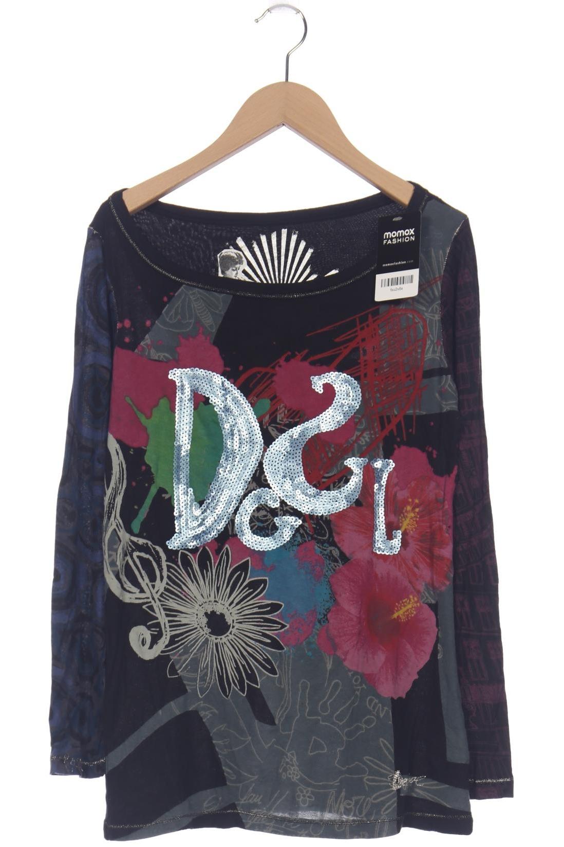 

Desigual Damen Langarmshirt, schwarz, Gr. 42