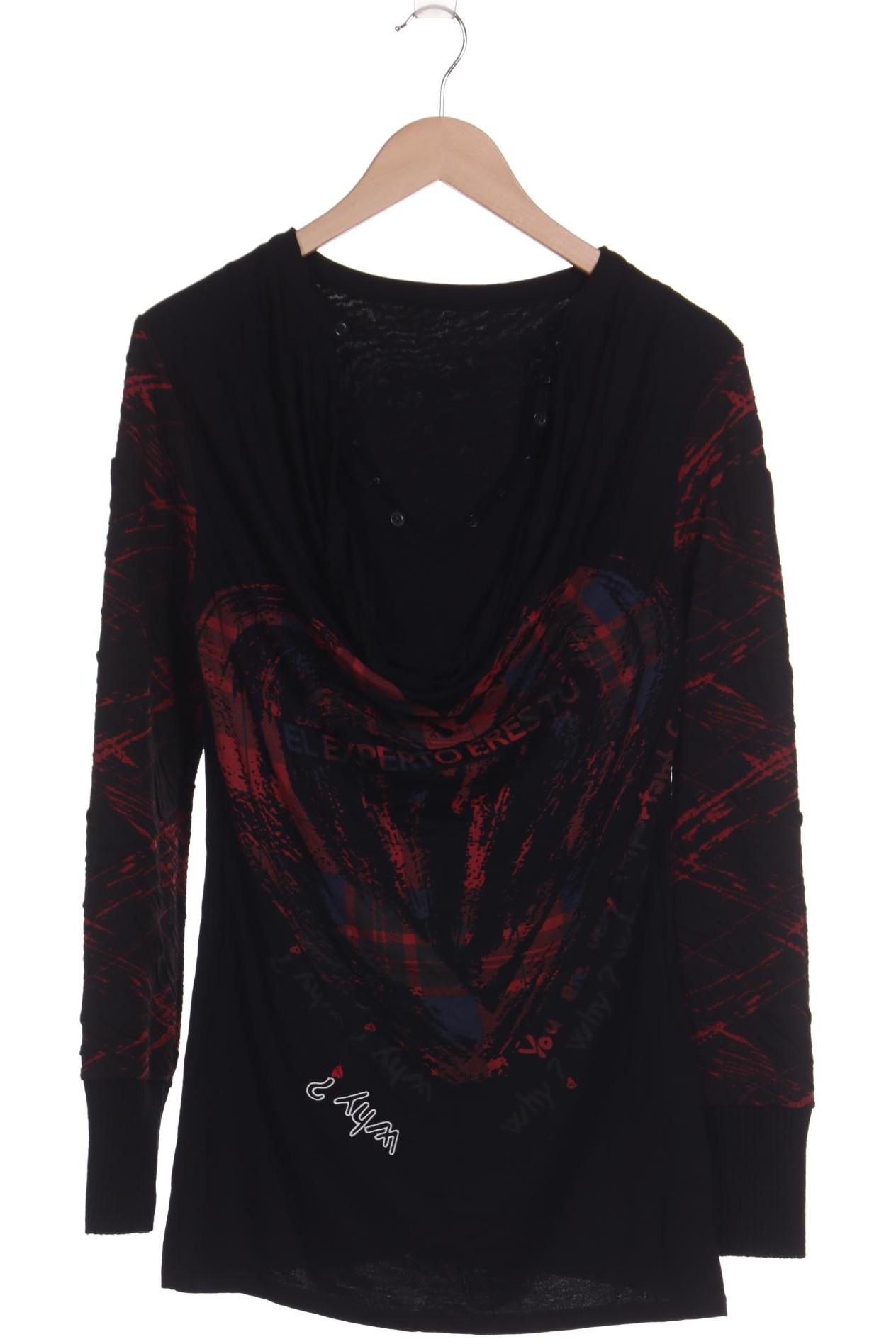 

Desigual Damen Langarmshirt, schwarz, Gr. 42