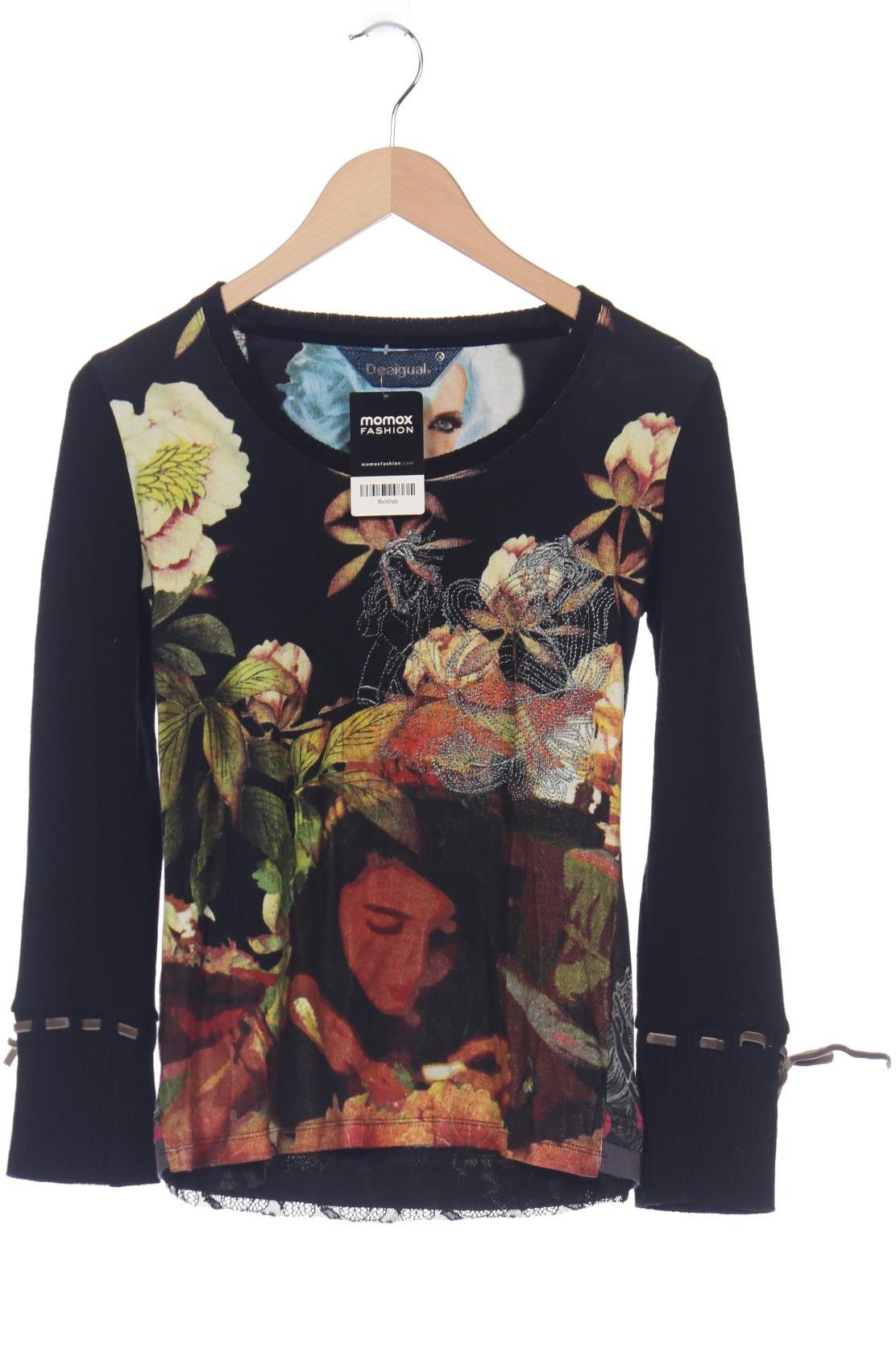

Desigual Damen Langarmshirt, mehrfarbig, Gr. 38