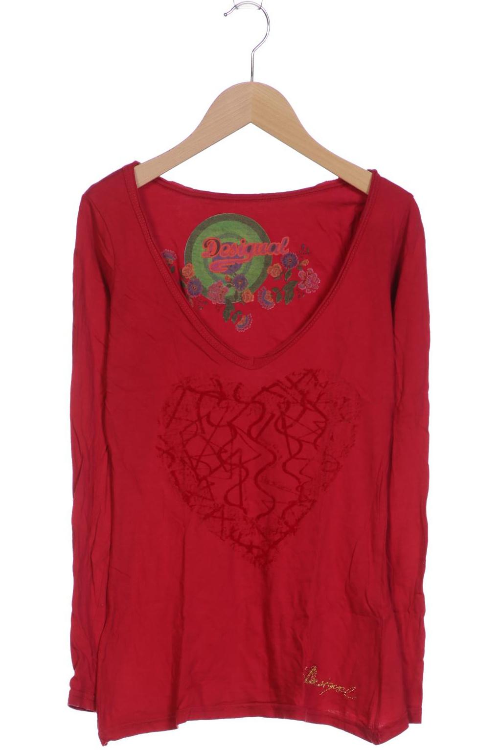 

Desigual Damen Langarmshirt, rot