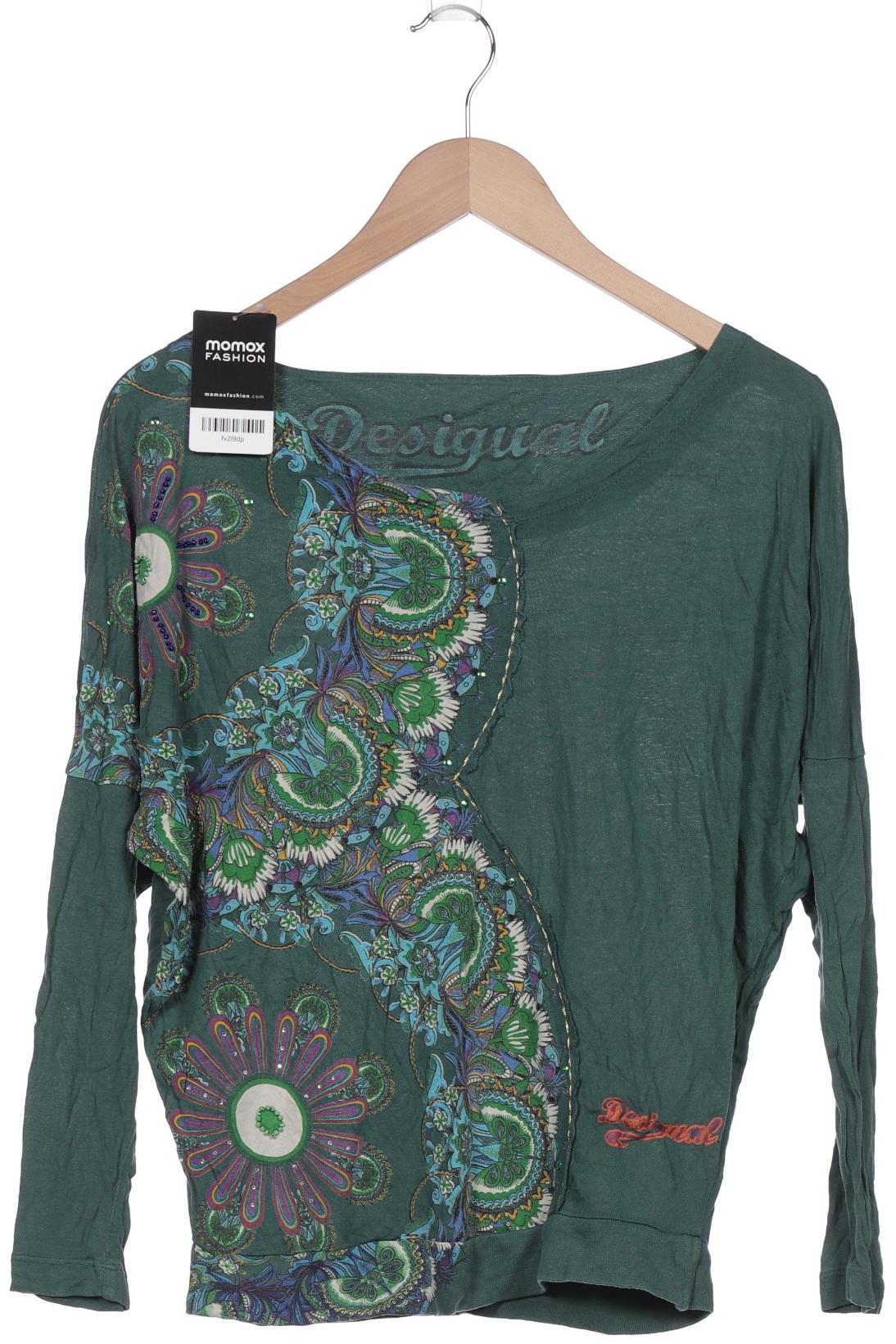 

Desigual Damen Langarmshirt, türkis