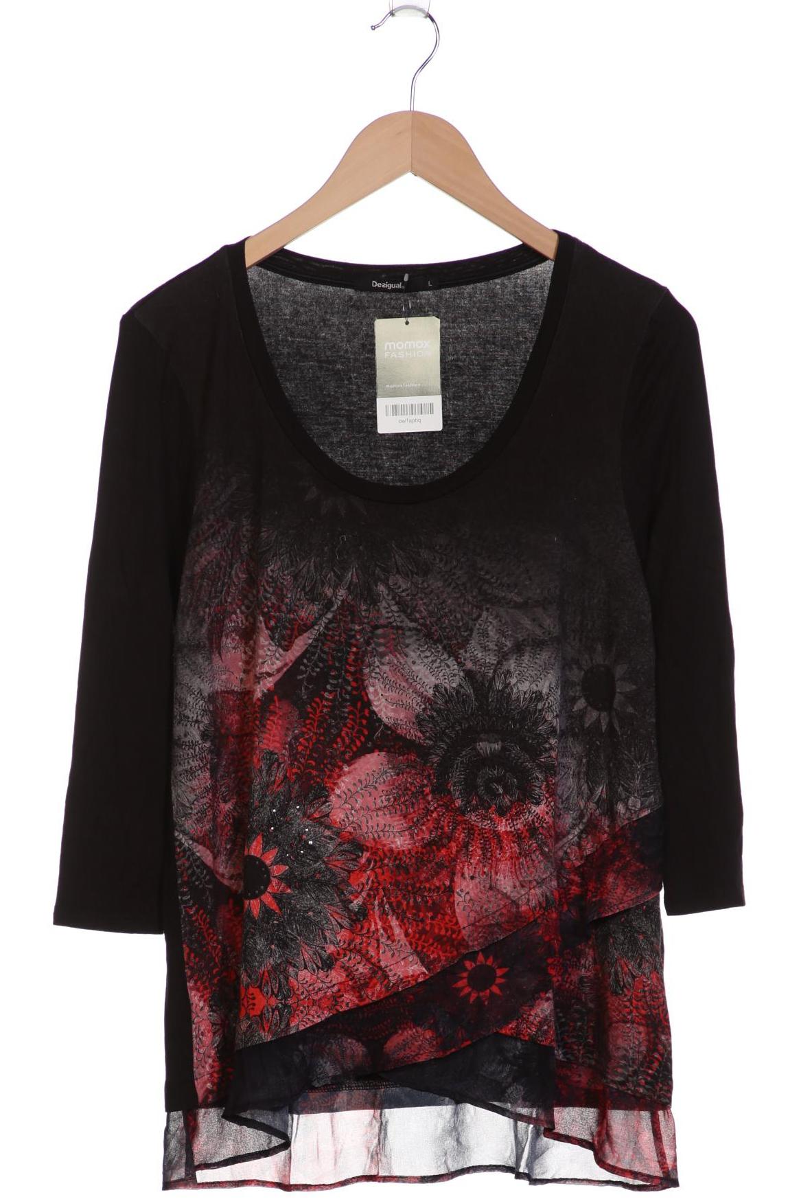 

Desigual Damen Langarmshirt, schwarz, Gr. 42