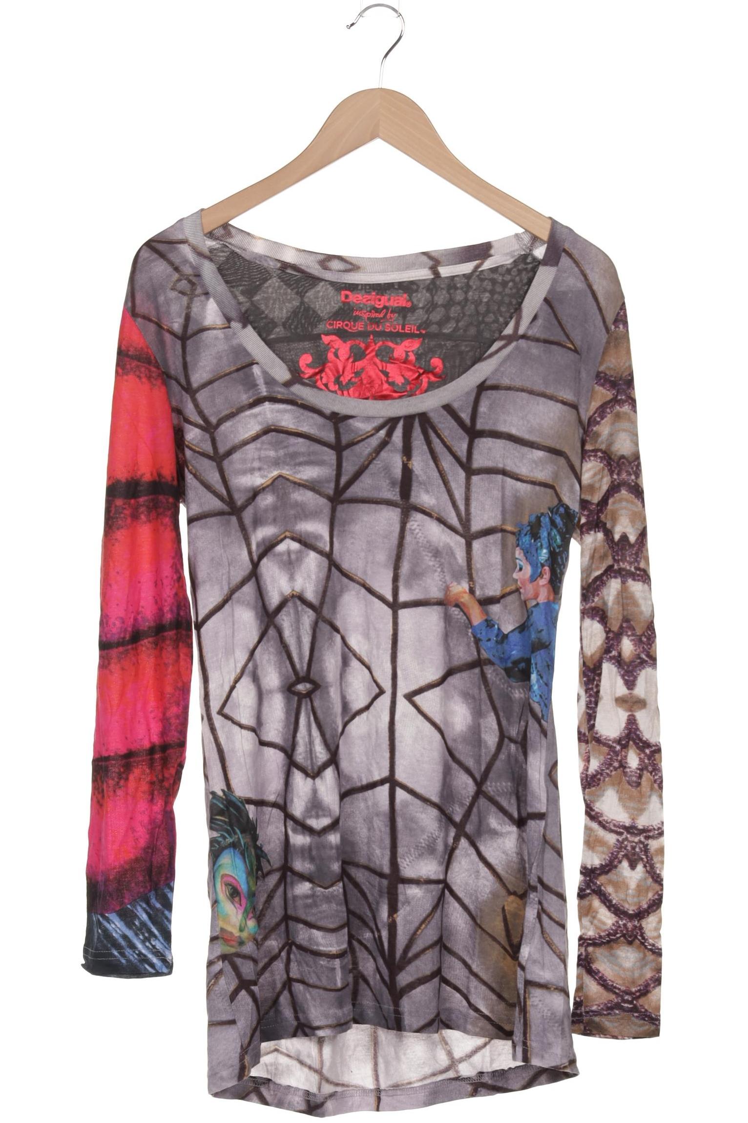 

Desigual Damen Langarmshirt, mehrfarbig, Gr. 44