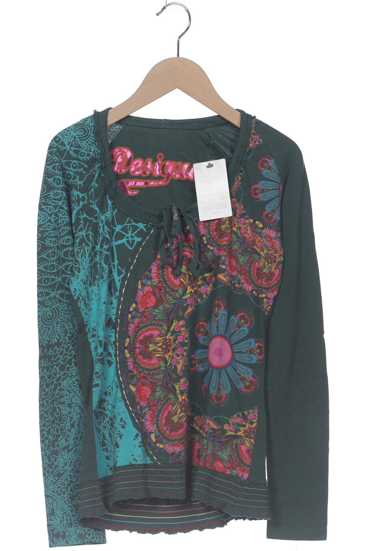 

Desigual Damen Langarmshirt, grün, Gr. 36