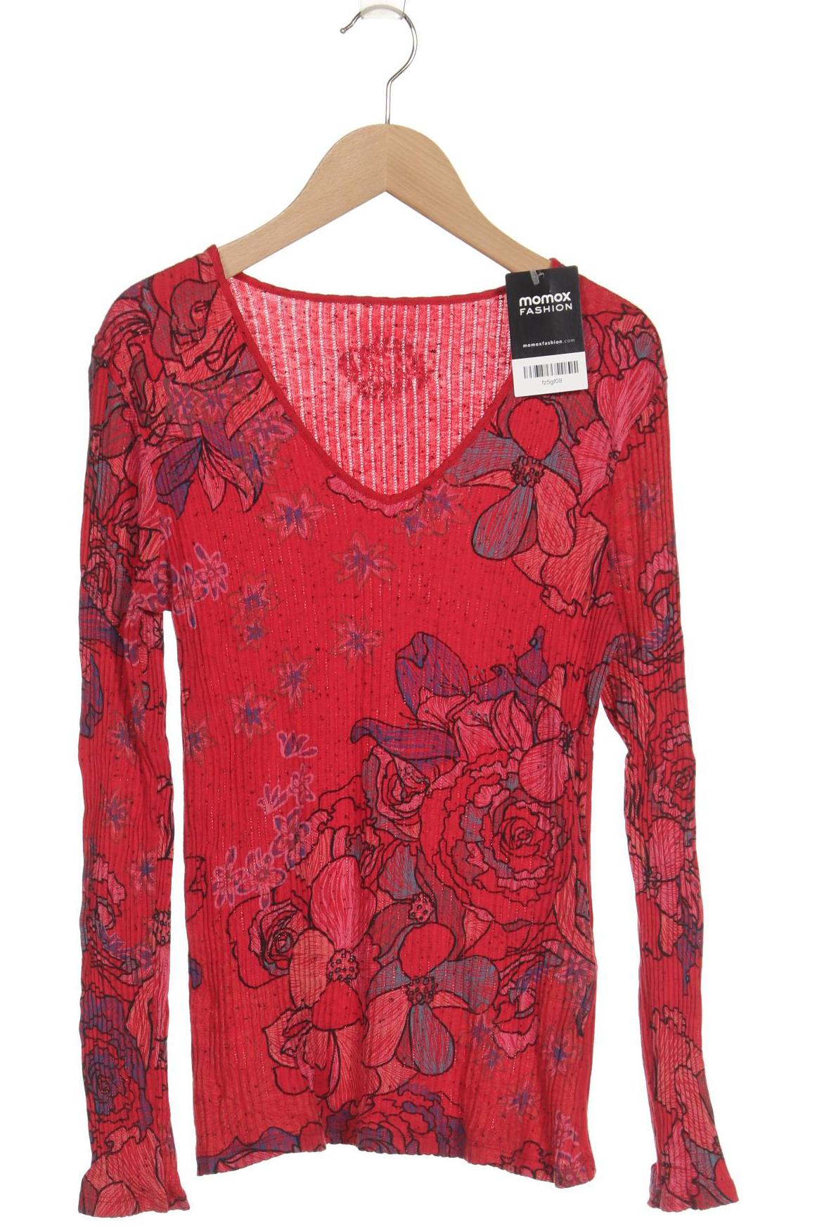 

Desigual Damen Langarmshirt, rot, Gr. 42