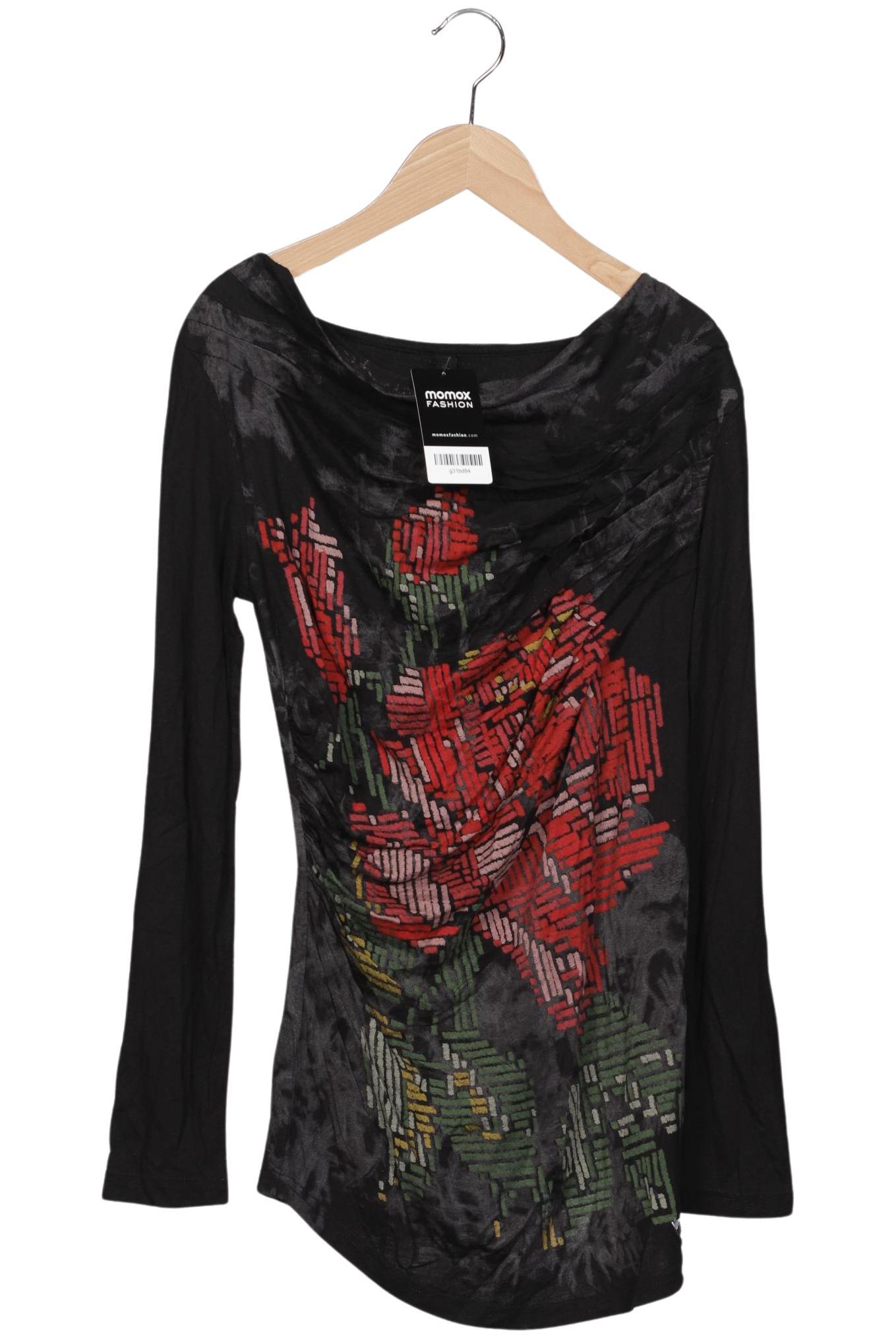 

Desigual Damen Langarmshirt, schwarz, Gr. 42