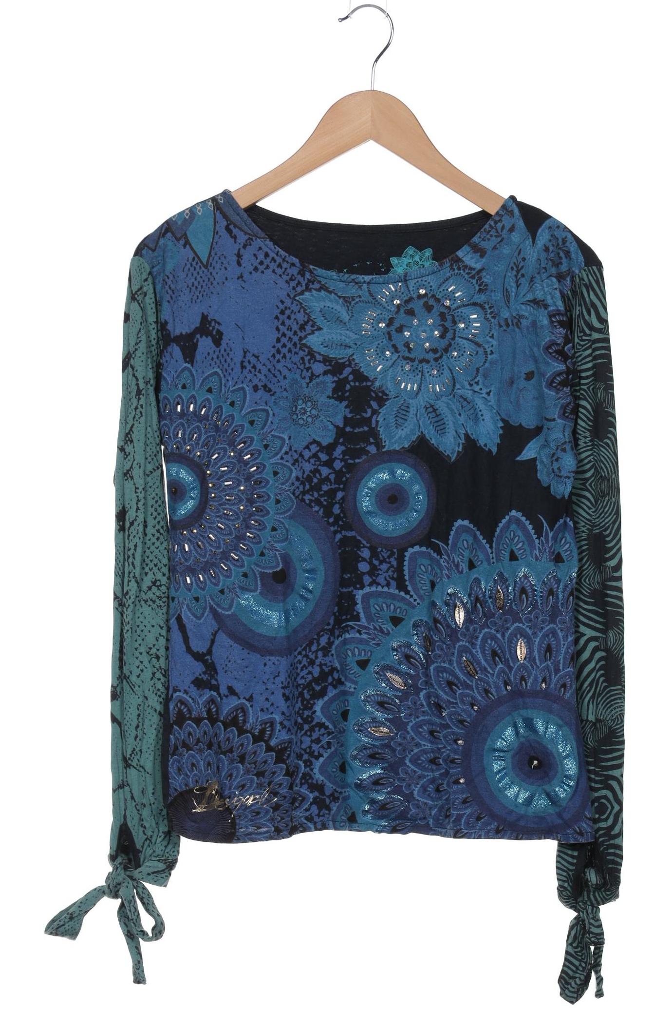 

Desigual Damen Langarmshirt, mehrfarbig, Gr. 38