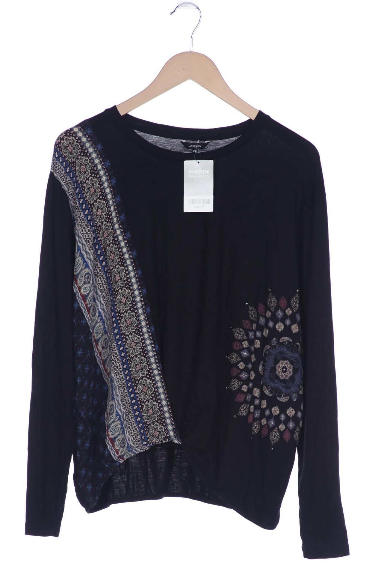 

Desigual Damen Langarmshirt, schwarz, Gr. 46