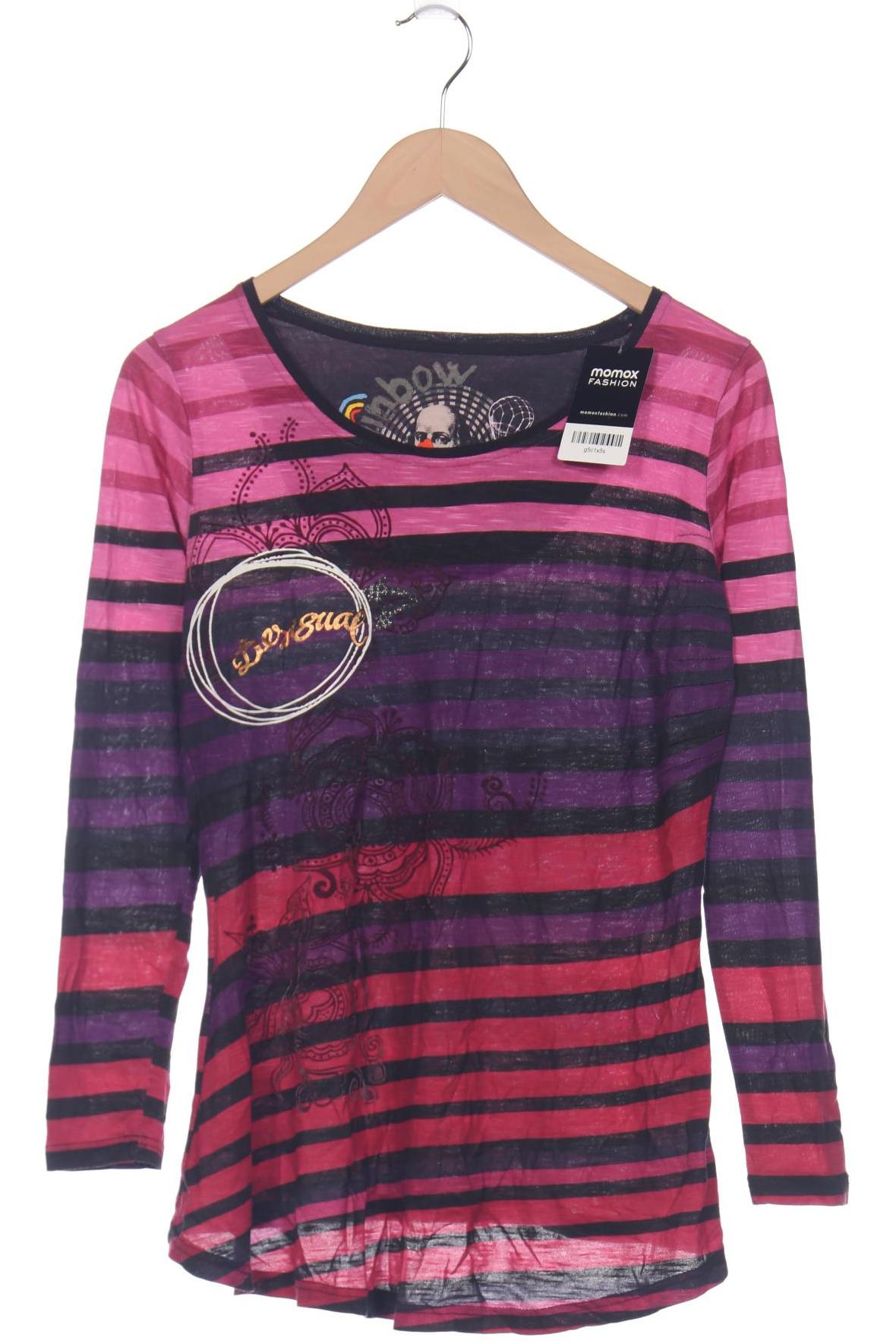 

Desigual Damen Langarmshirt, mehrfarbig, Gr. 38
