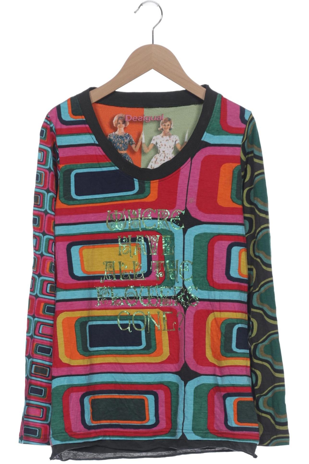 

Desigual Damen Langarmshirt, mehrfarbig, Gr. 44