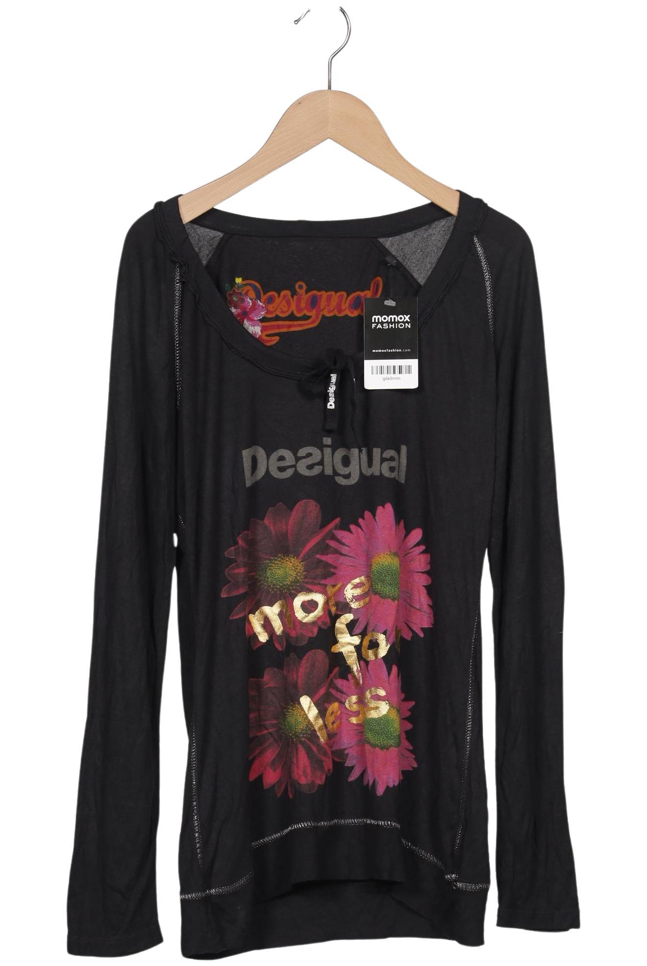 

Desigual Damen Langarmshirt, schwarz, Gr. 42