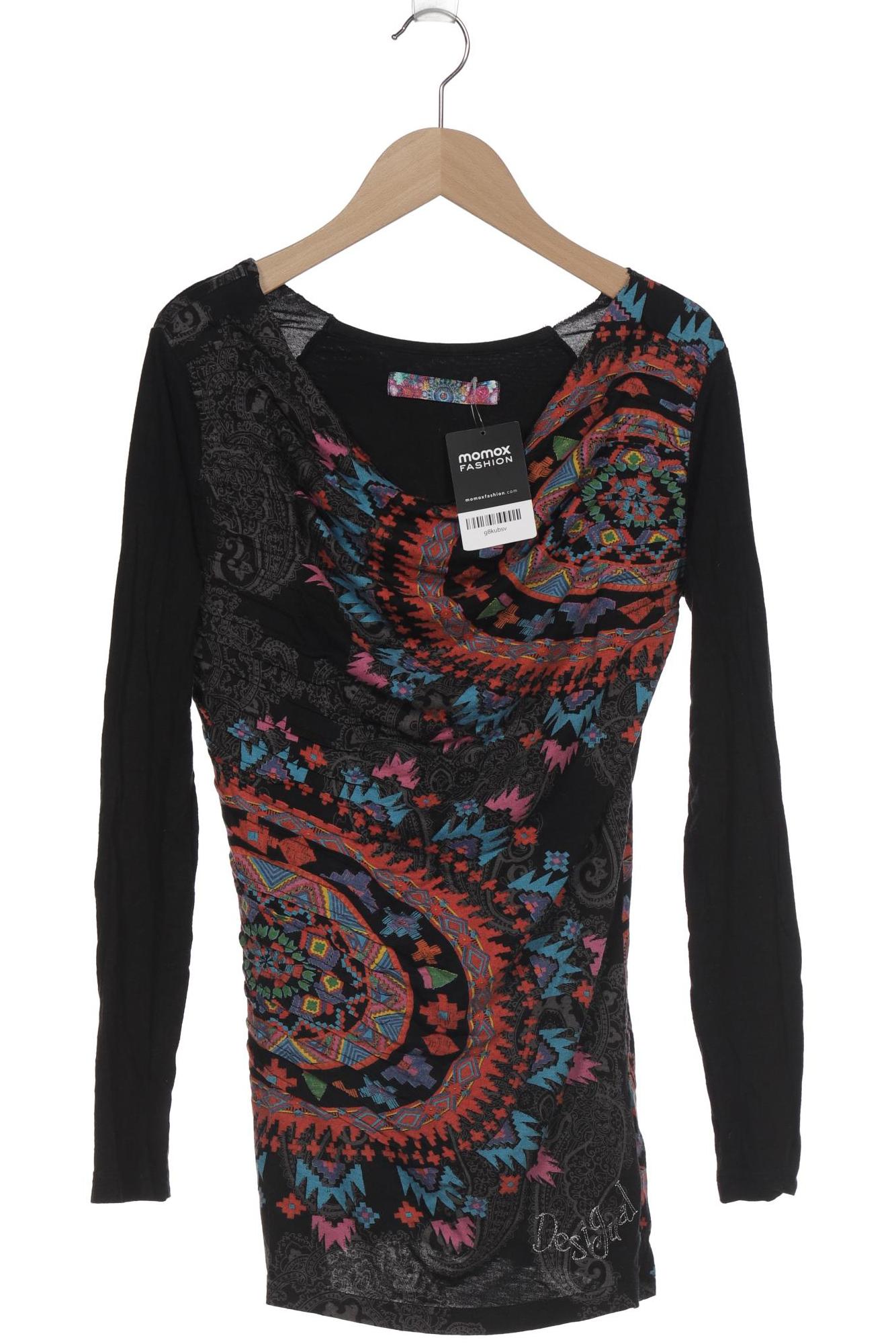 

Desigual Damen Langarmshirt, mehrfarbig, Gr. 36