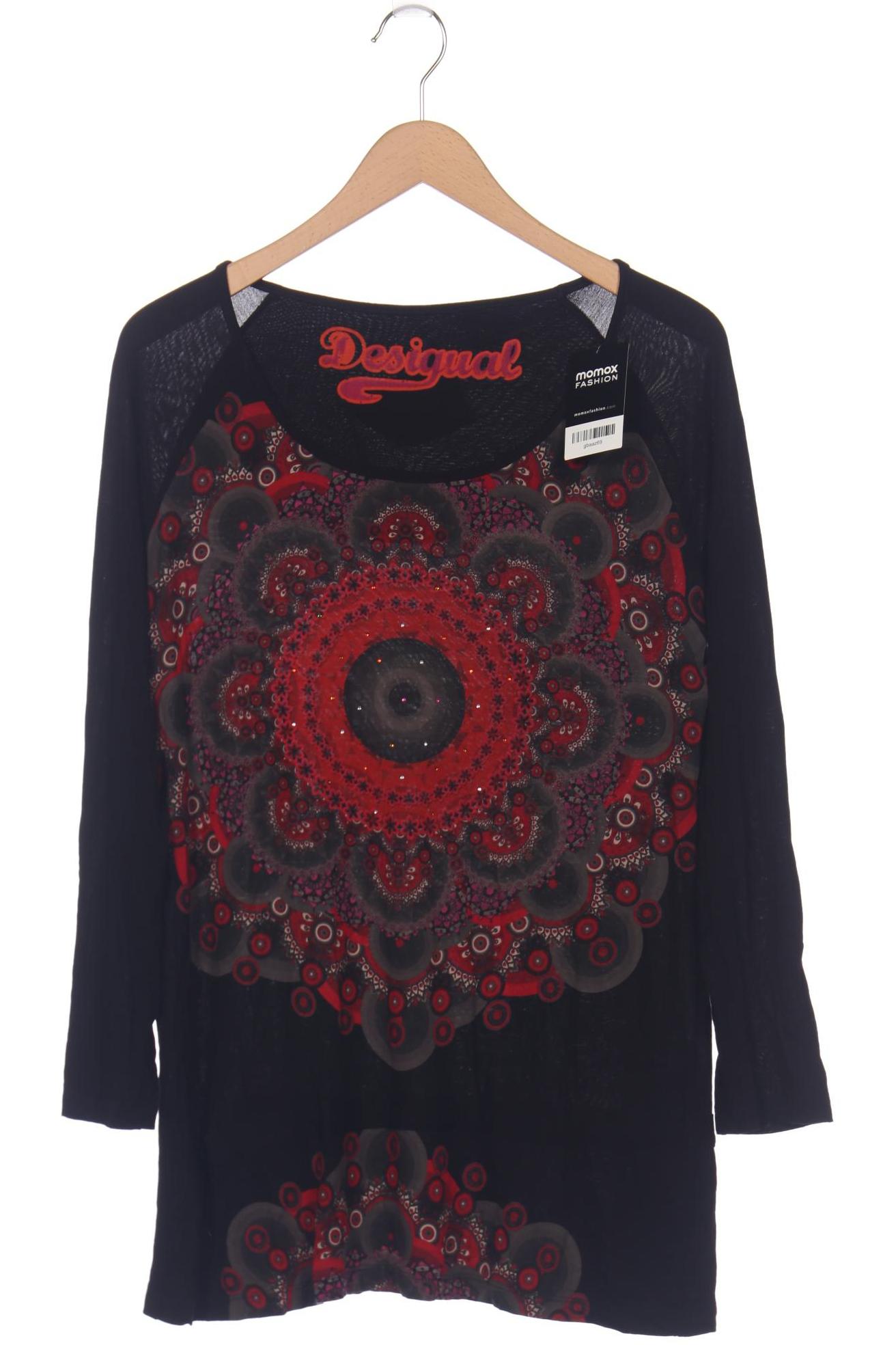 

Desigual Damen Langarmshirt, schwarz, Gr. 44