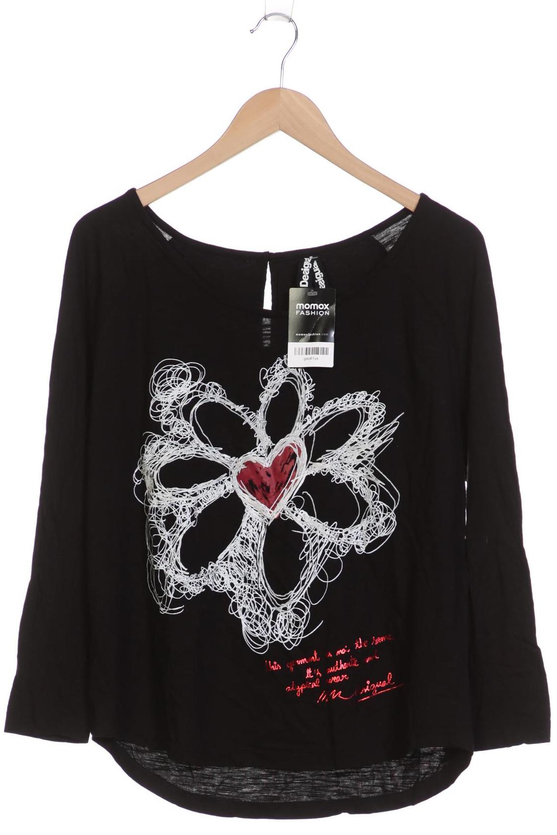 

Desigual Damen Langarmshirt, schwarz, Gr. 42