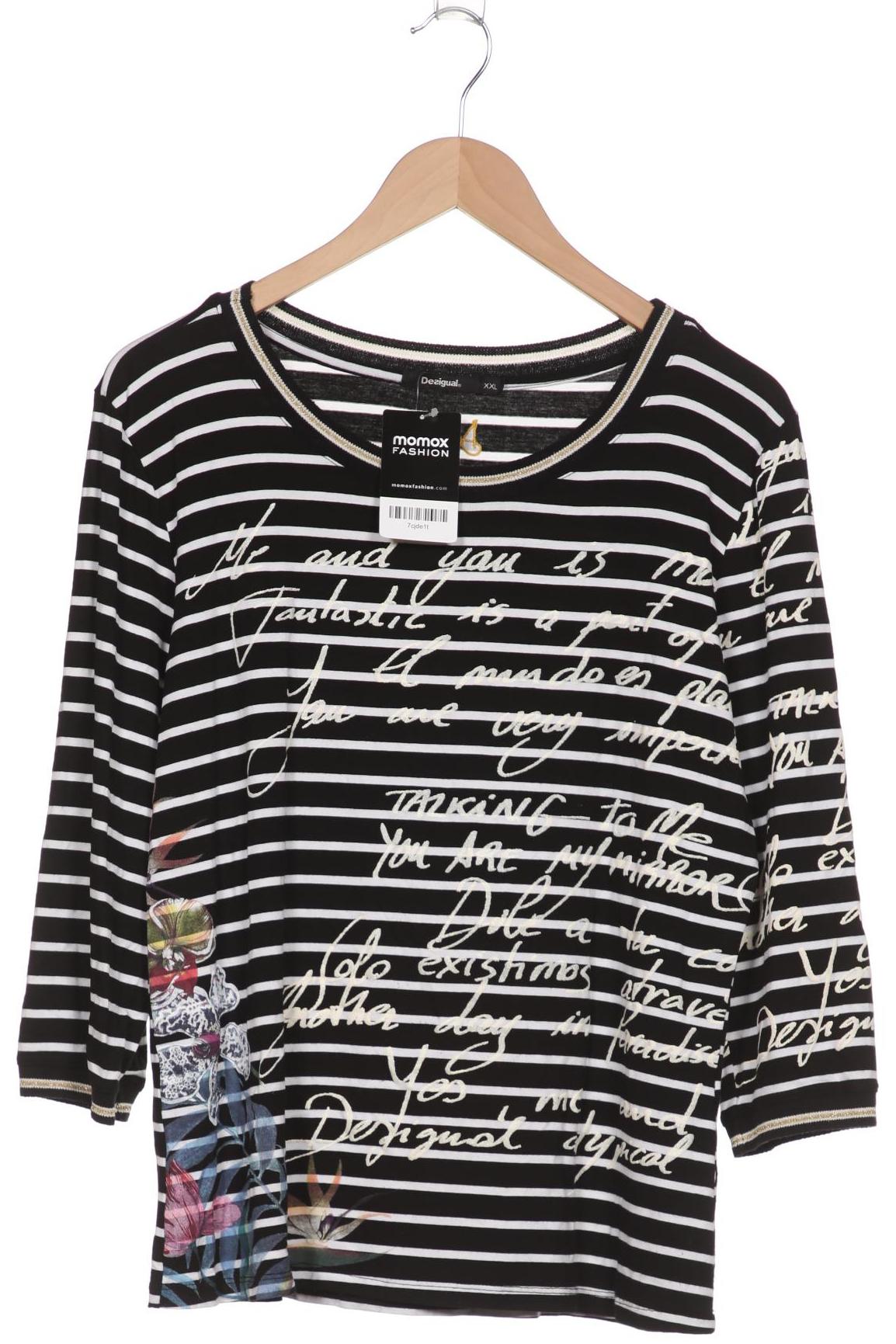 

Desigual Damen Langarmshirt, schwarz, Gr. 46