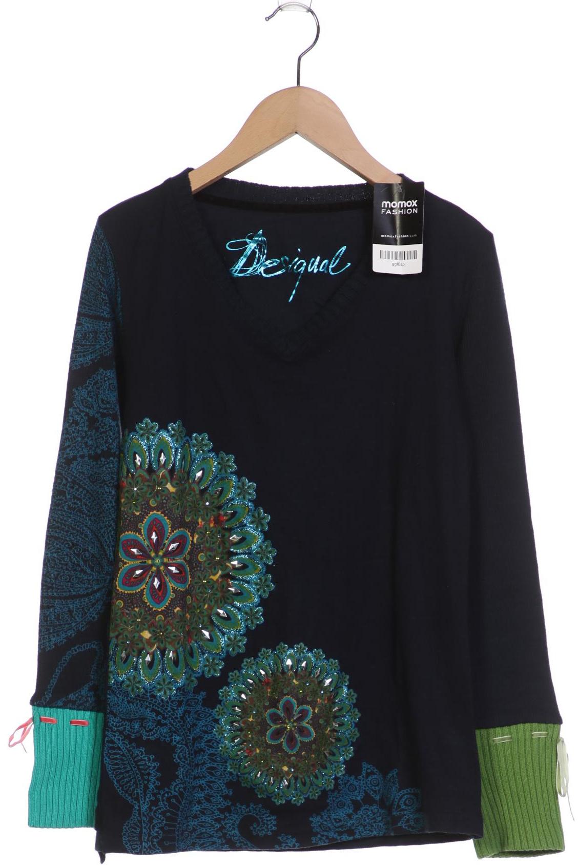 

Desigual Damen Langarmshirt, marineblau