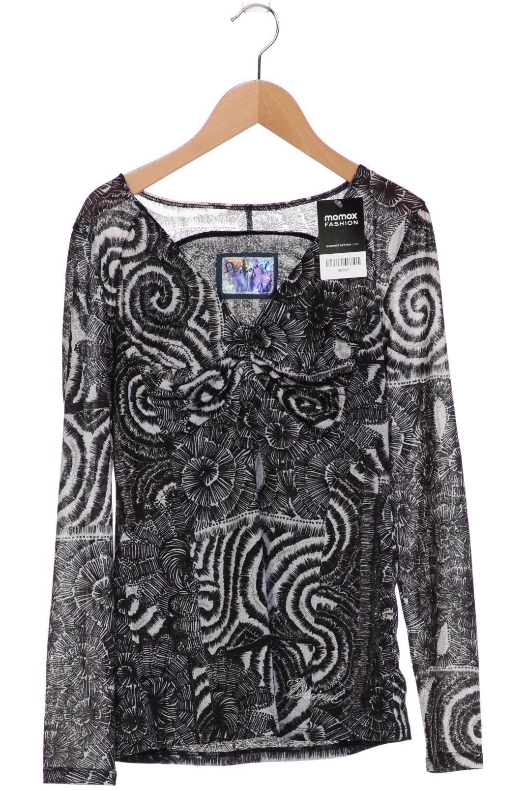 

Desigual Damen Langarmshirt, schwarz, Gr. 42