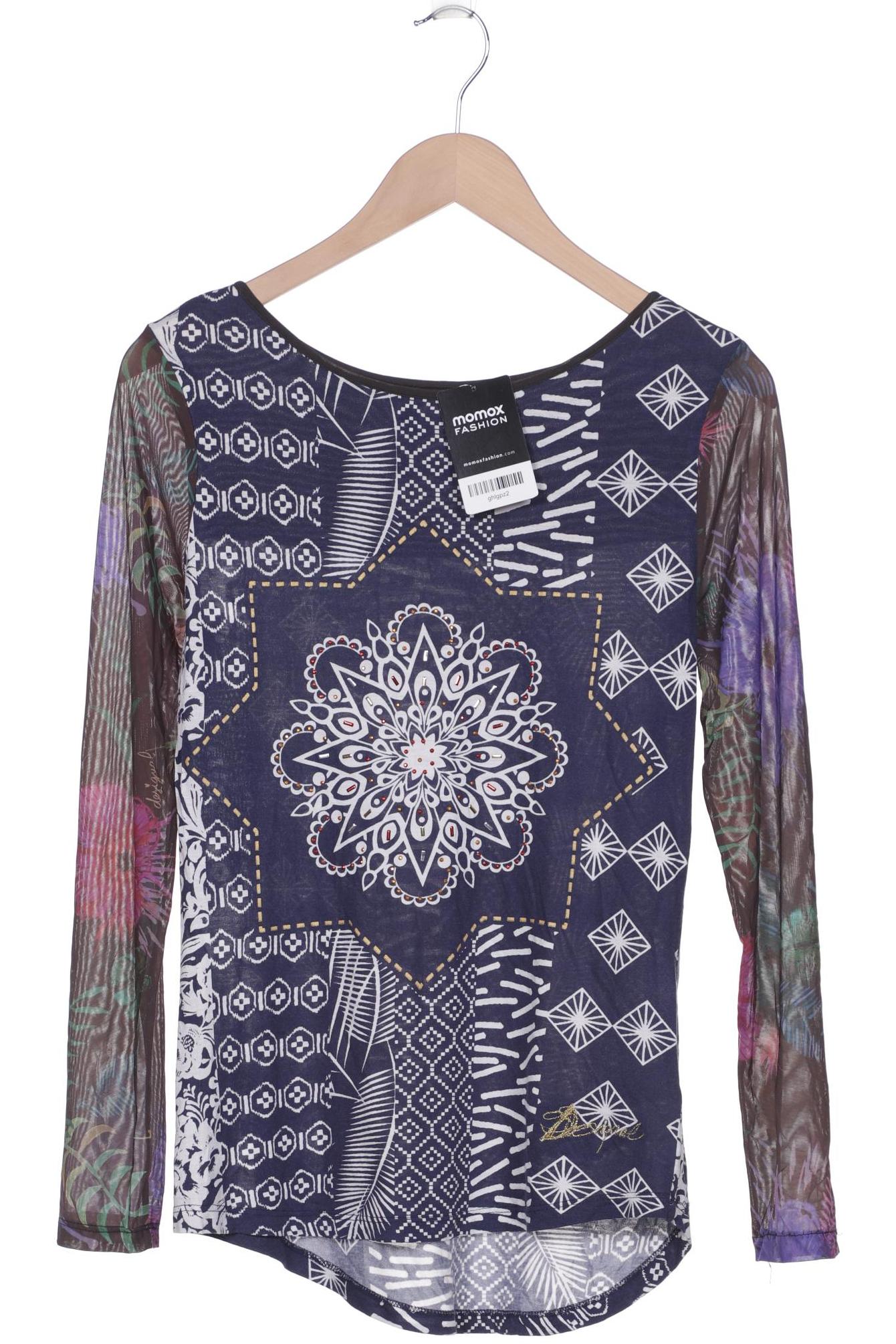 

Desigual Damen Langarmshirt, marineblau