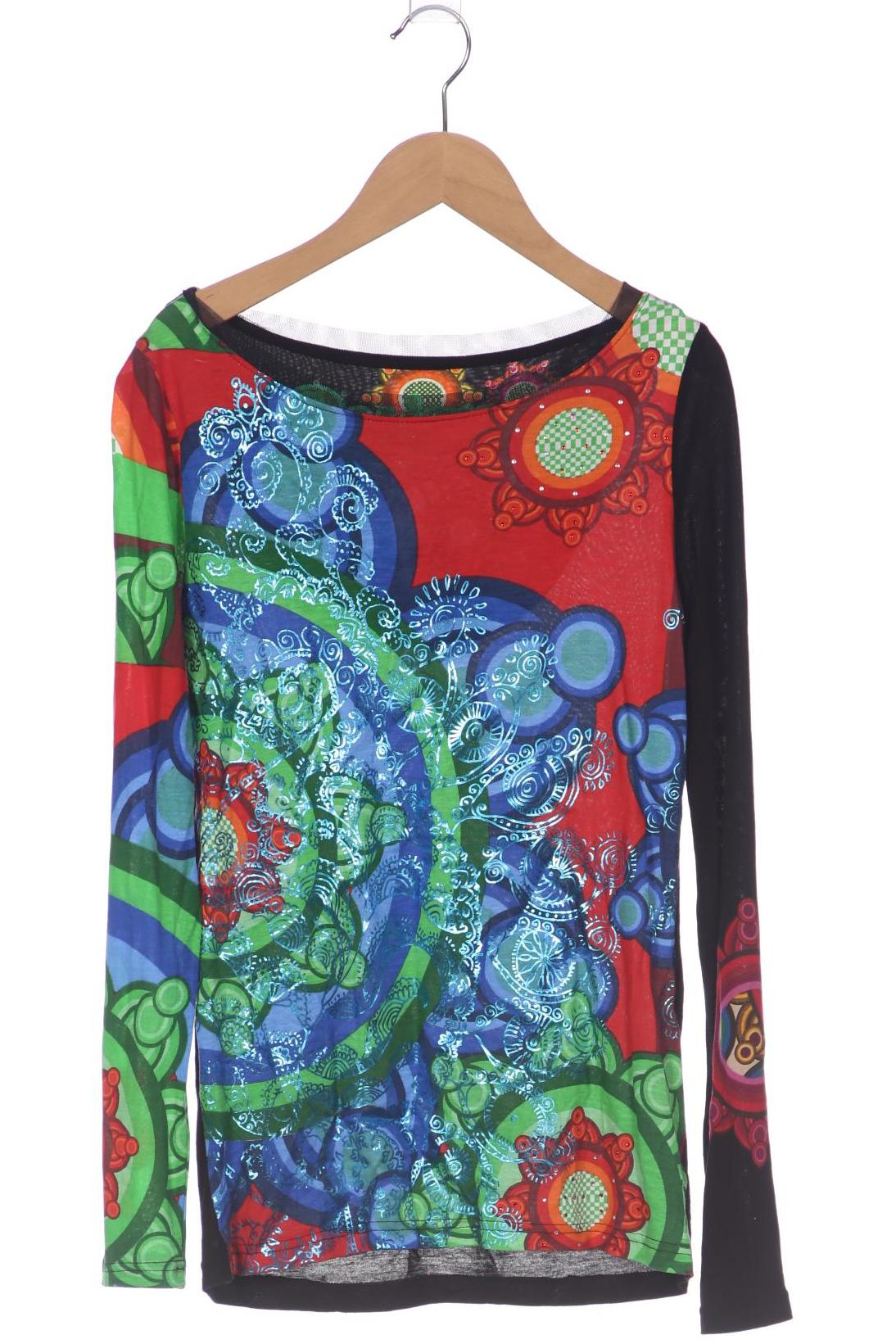 

Desigual Damen Langarmshirt, schwarz, Gr. 36